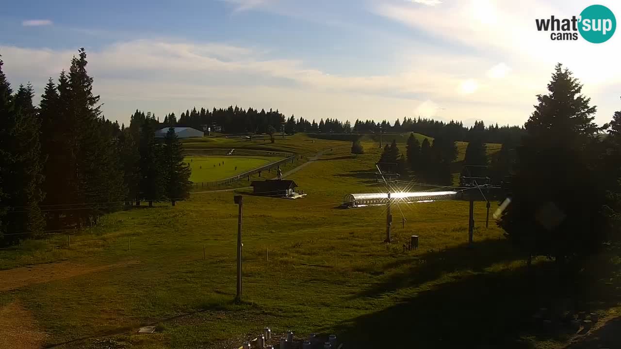 Live webcam Rogla – Uniorček – Ski resort Slovenia