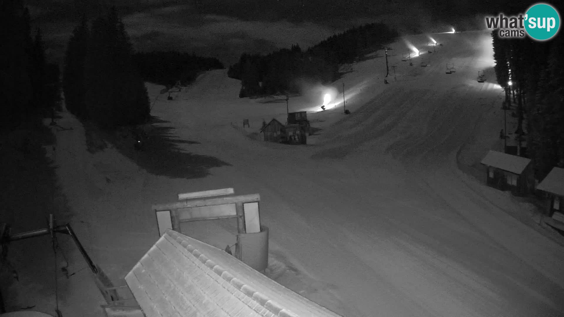 Rogla ski resort webcam Planja, Košuta, Jasa