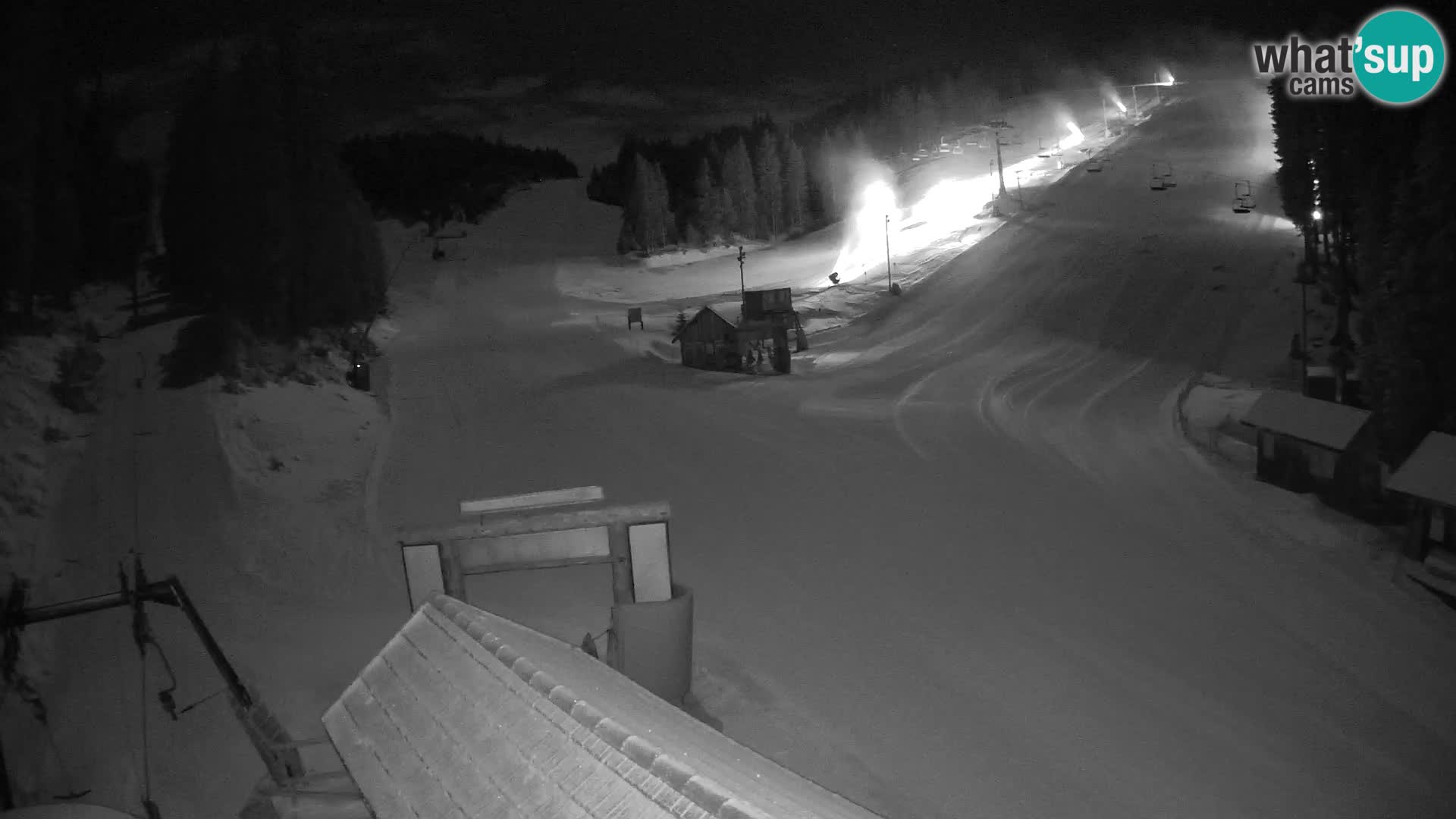 Rogla ski resort webcam Planja, Košuta, Jasa