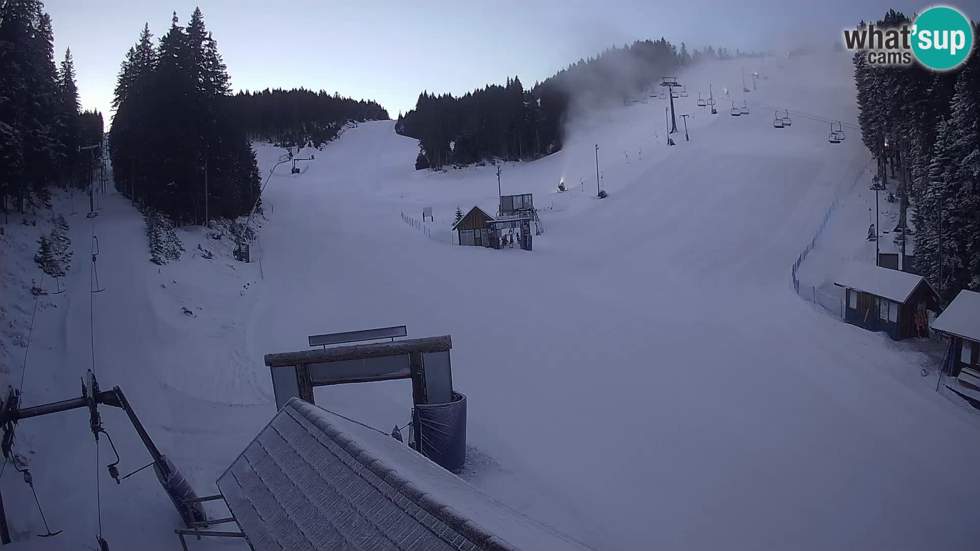 Rogla ski resort webcam Planja, Košuta, Jasa