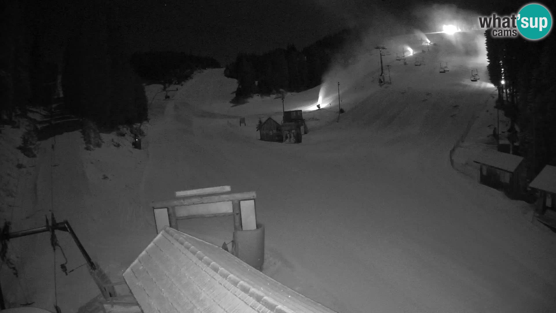 Rogla ski resort webcam Planja, Košuta, Jasa