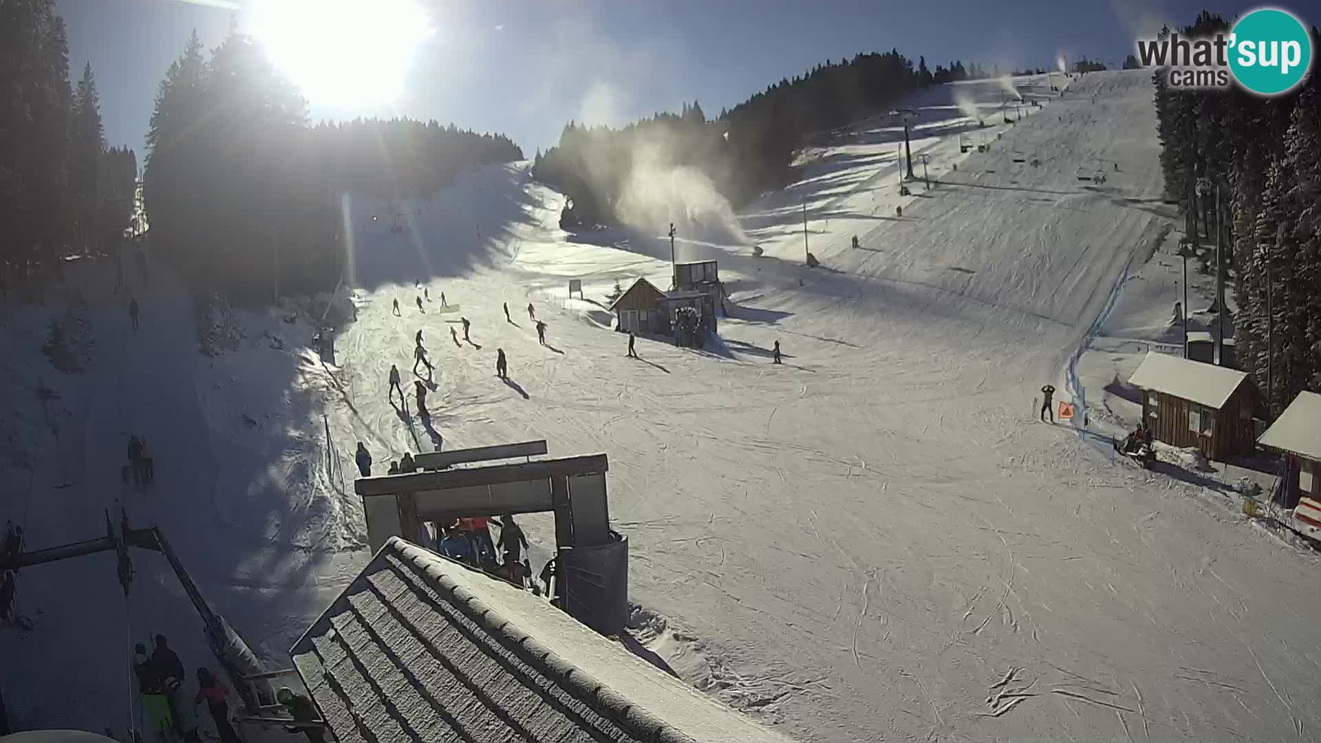 Rogla ski resort webcam Planja, Košuta, Jasa