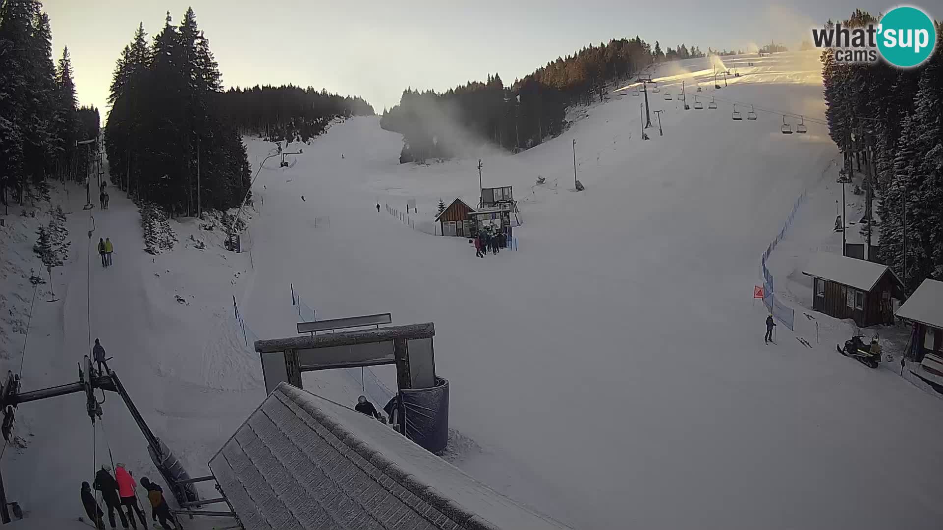 Rogla ski resort webcam Planja, Košuta, Jasa