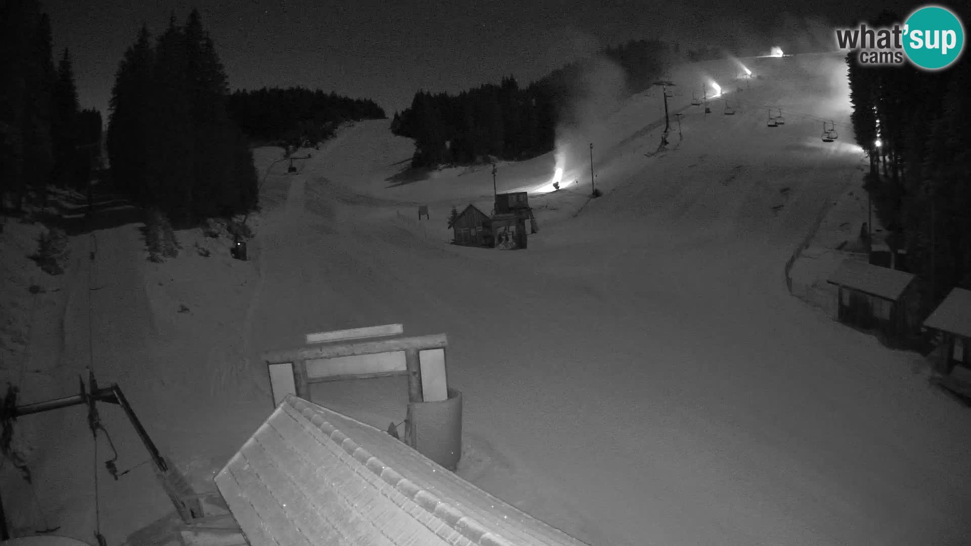 Rogla ski resort webcam Planja, Košuta, Jasa