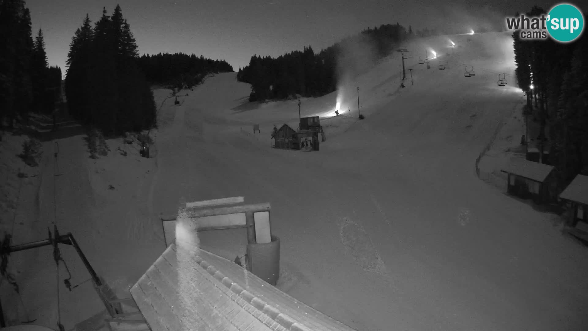 Rogla ski resort webcam Planja, Košuta, Jasa