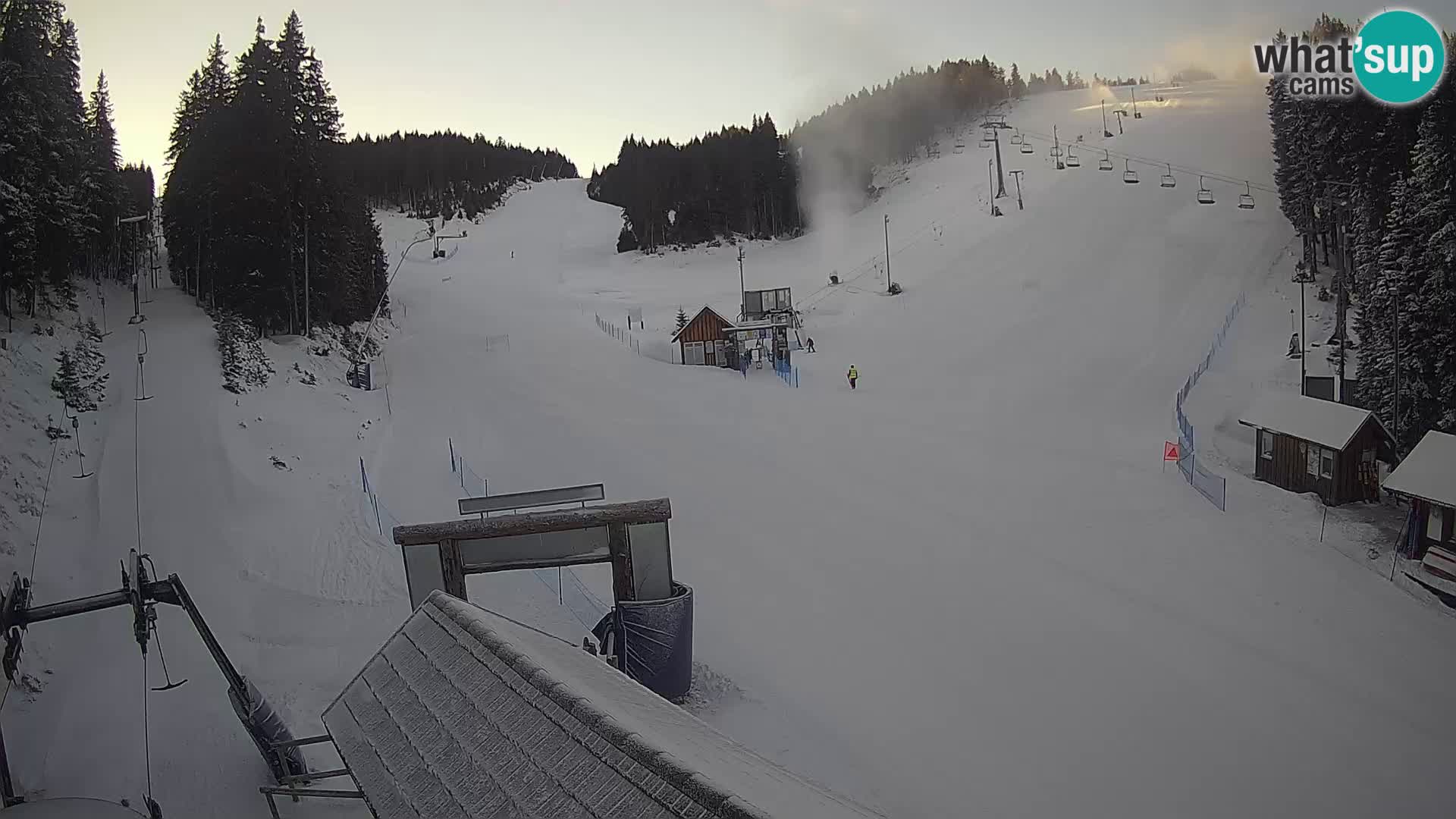 Rogla ski resort webcam Planja, Košuta, Jasa