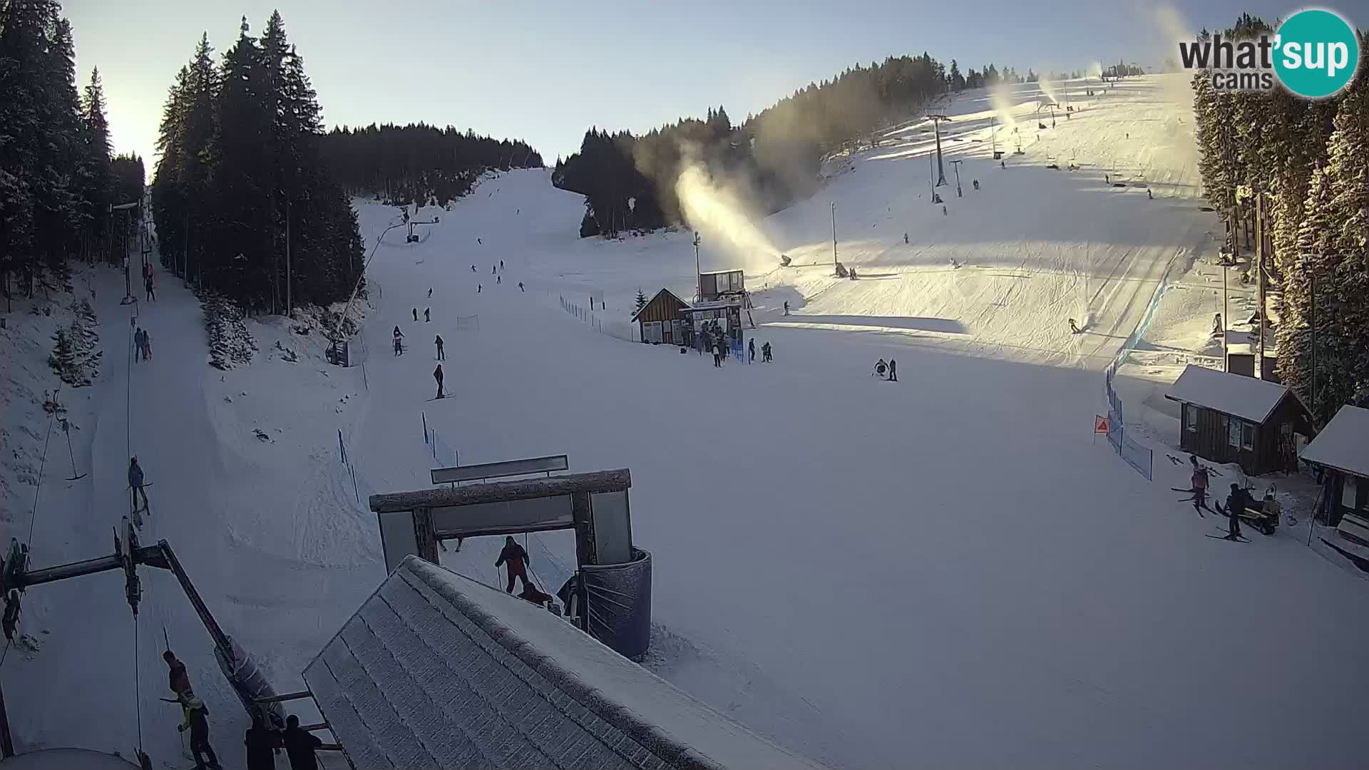 Rogla ski resort webcam Planja, Košuta, Jasa