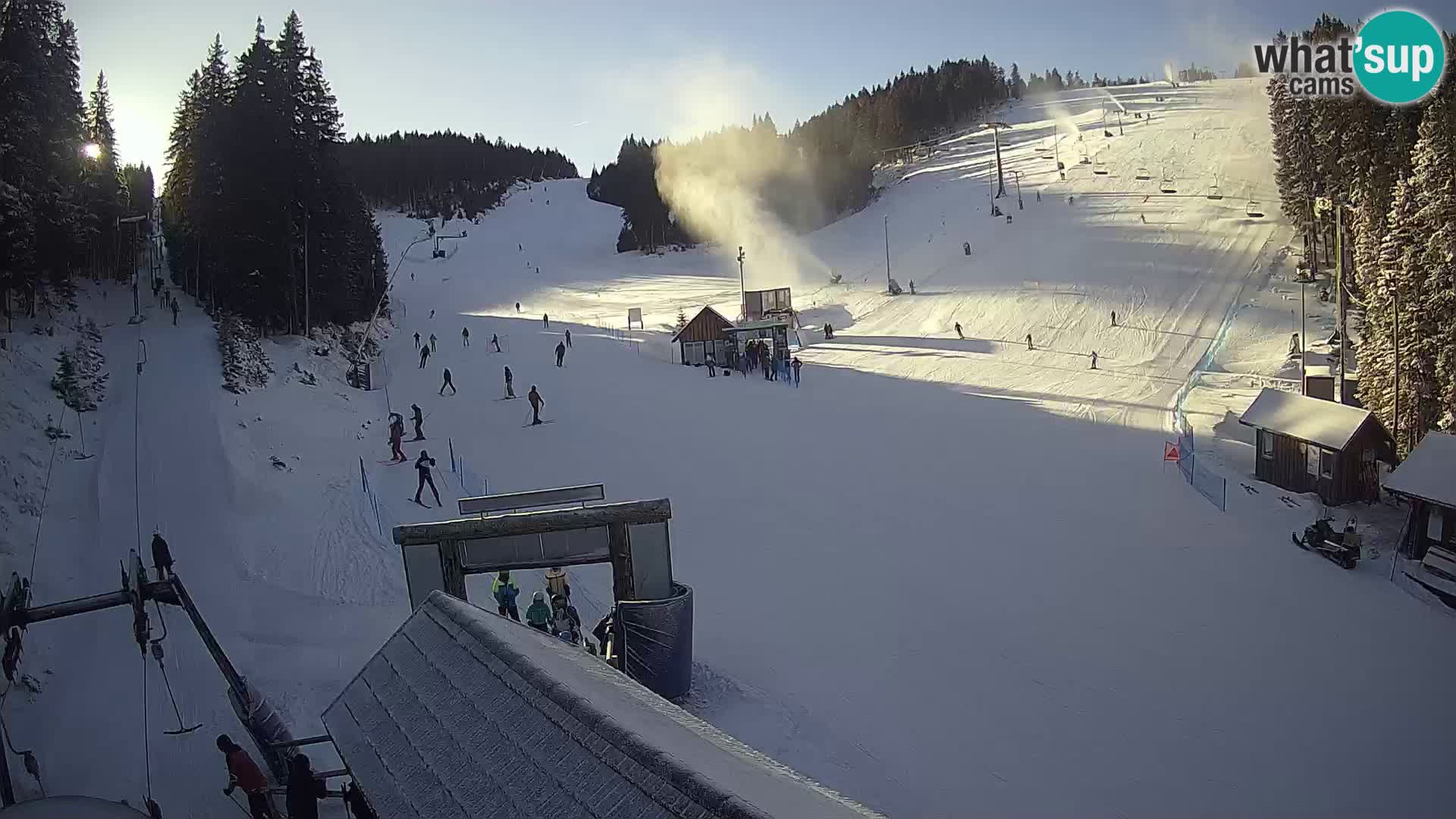 Rogla ski resort webcam Planja, Košuta, Jasa