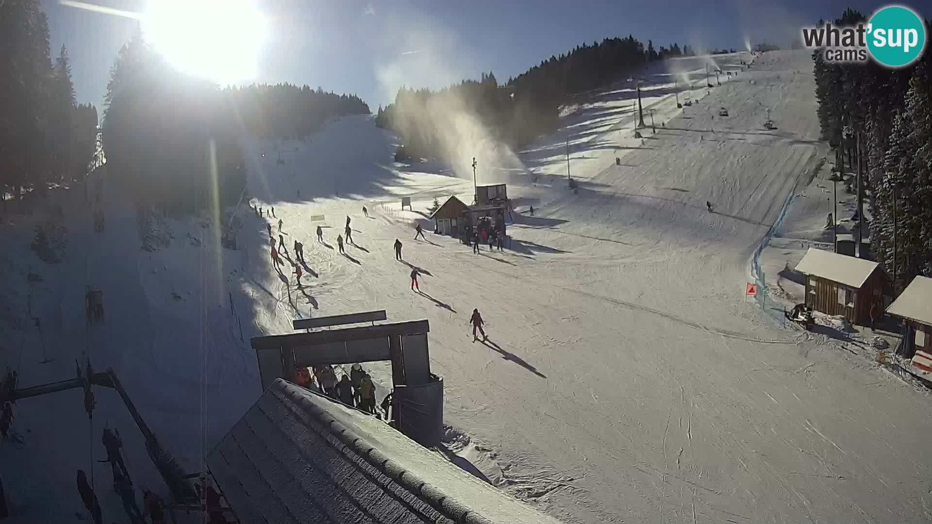 Rogla ski resort webcam Planja, Košuta, Jasa