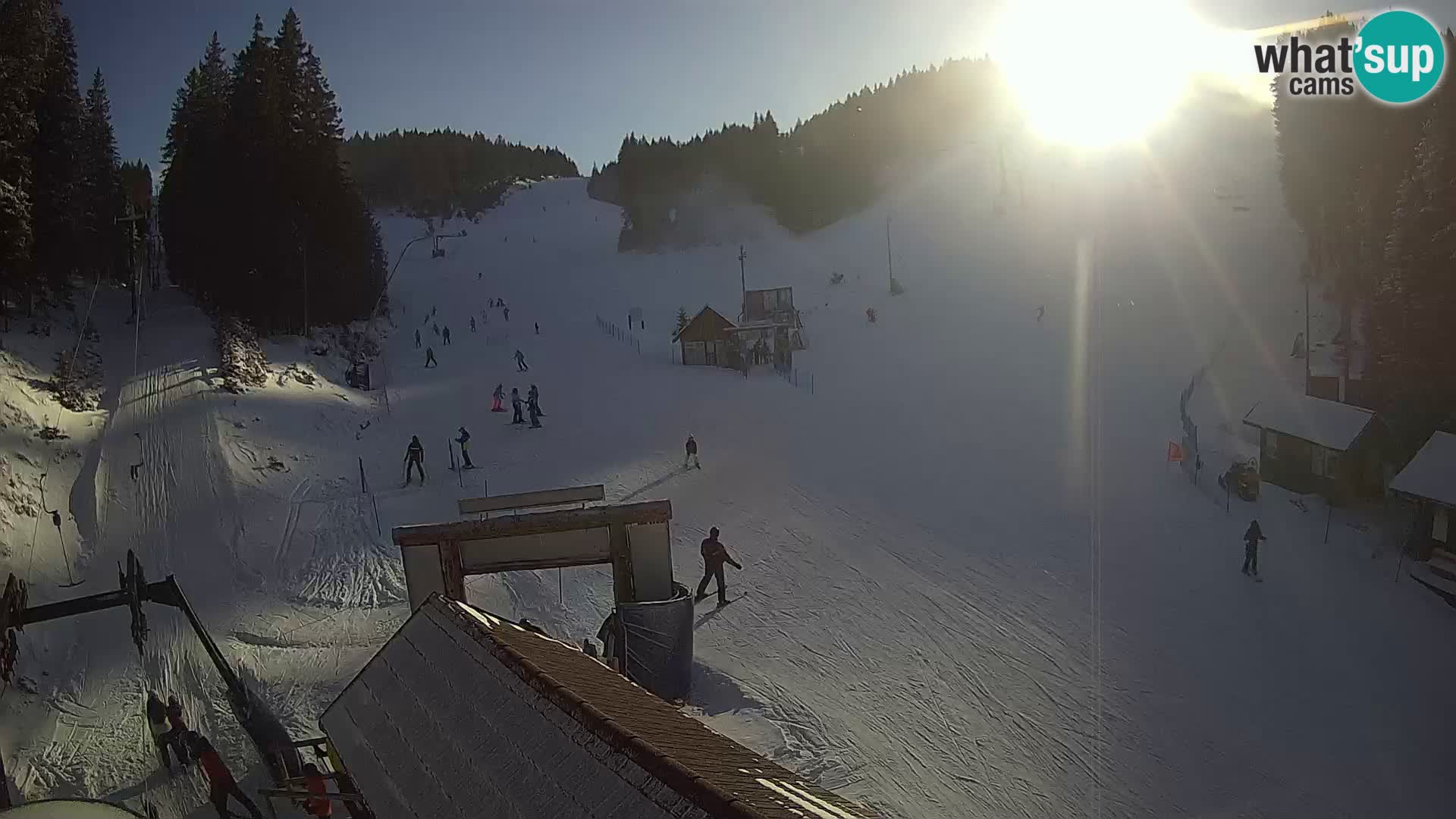 Rogla ski resort webcam Planja, Košuta, Jasa