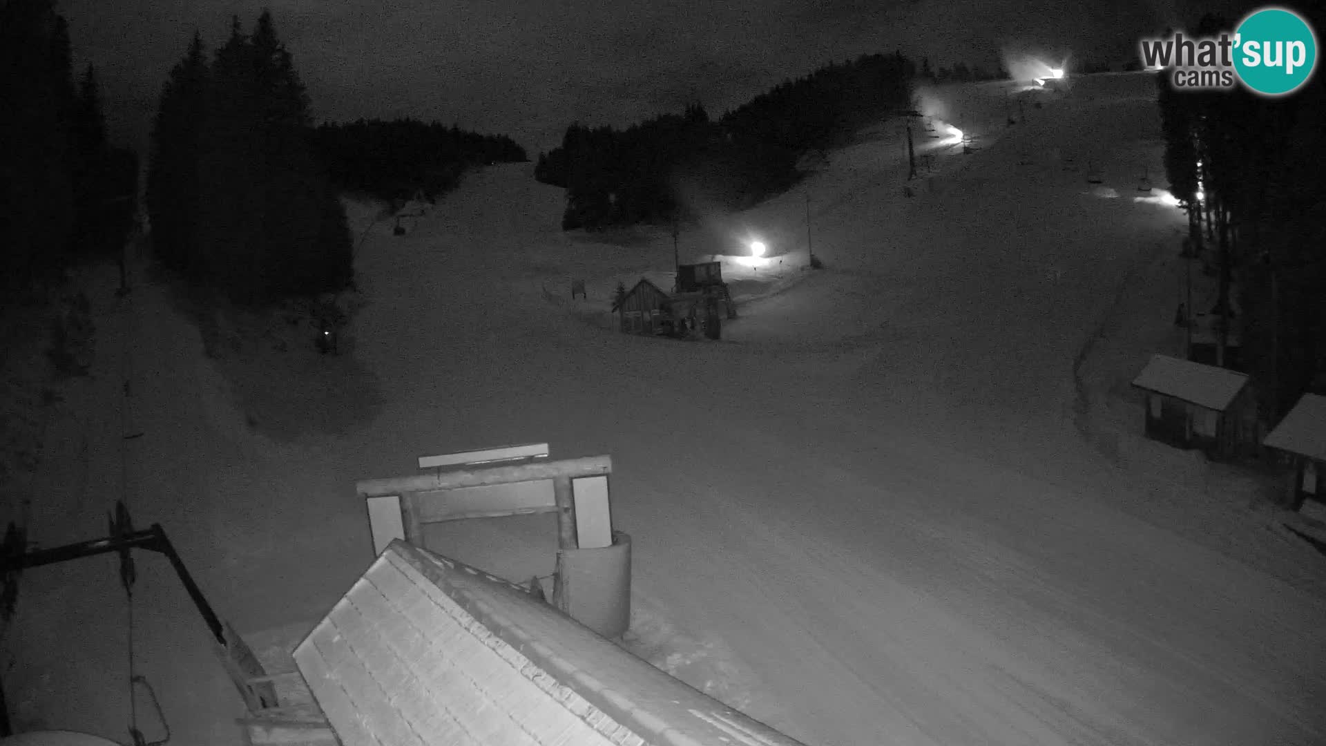 Rogla ski resort webcam Planja, Košuta, Jasa