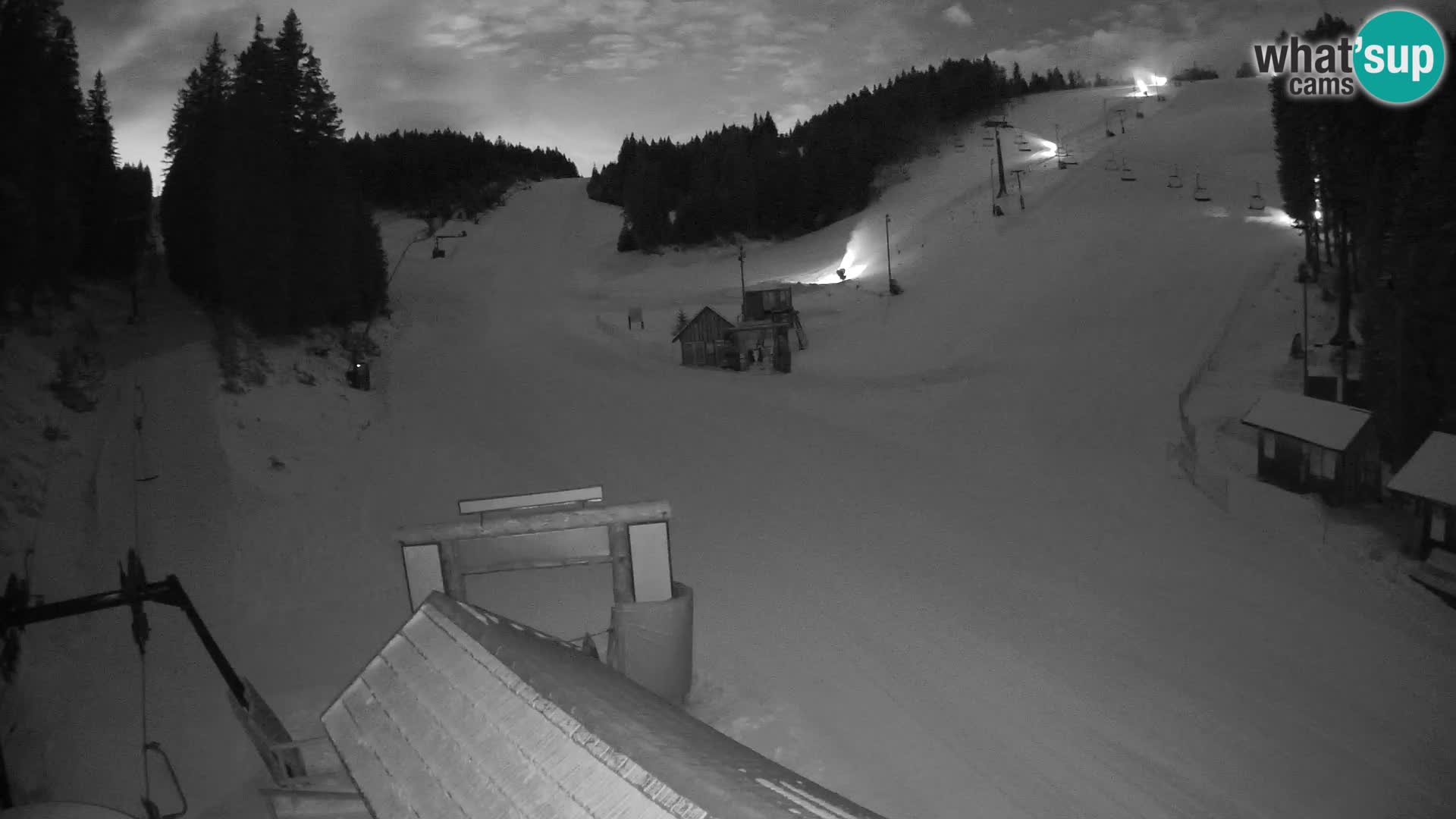 Rogla ski resort webcam Planja, Košuta, Jasa