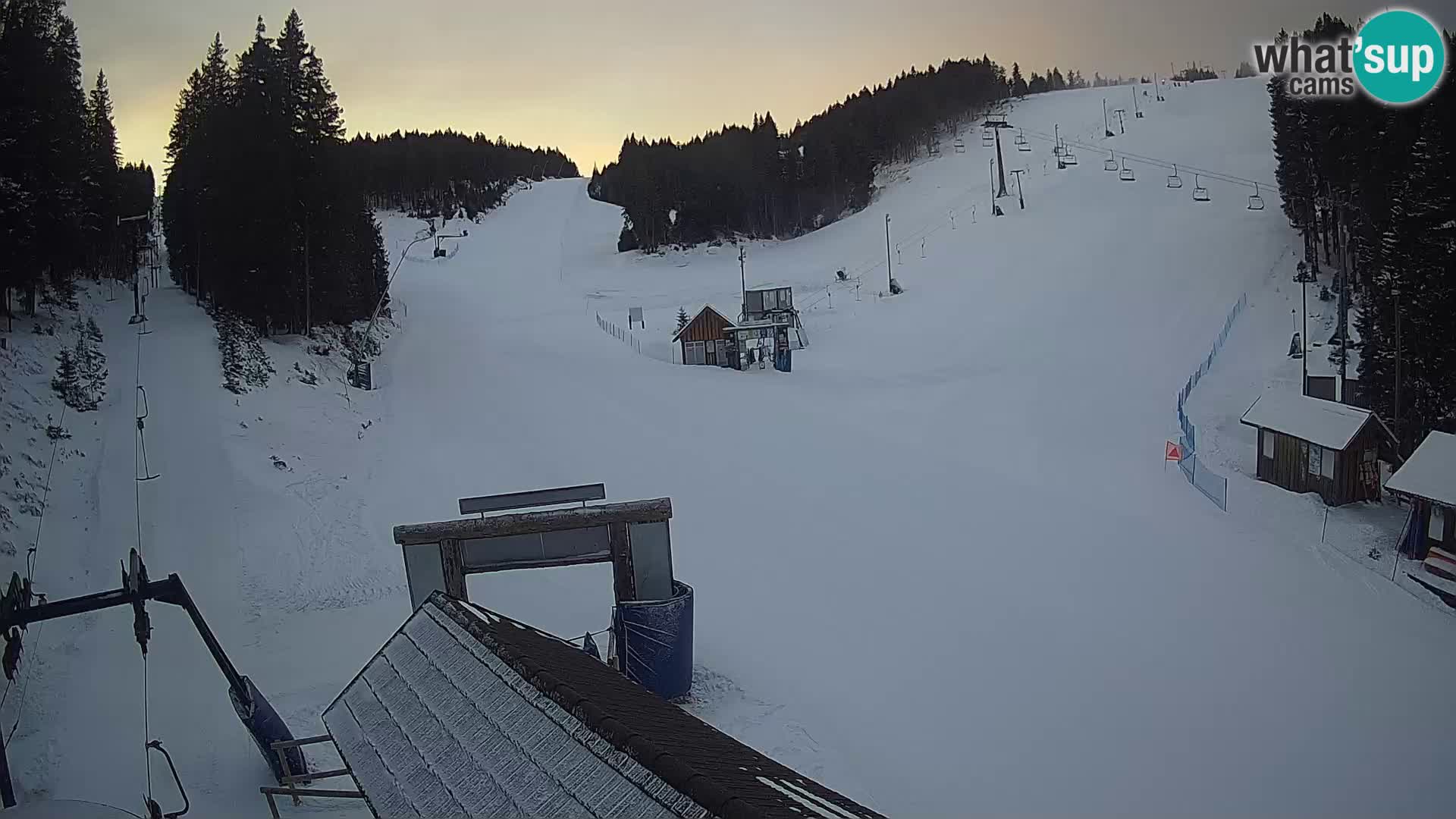 Rogla ski resort webcam Planja, Košuta, Jasa