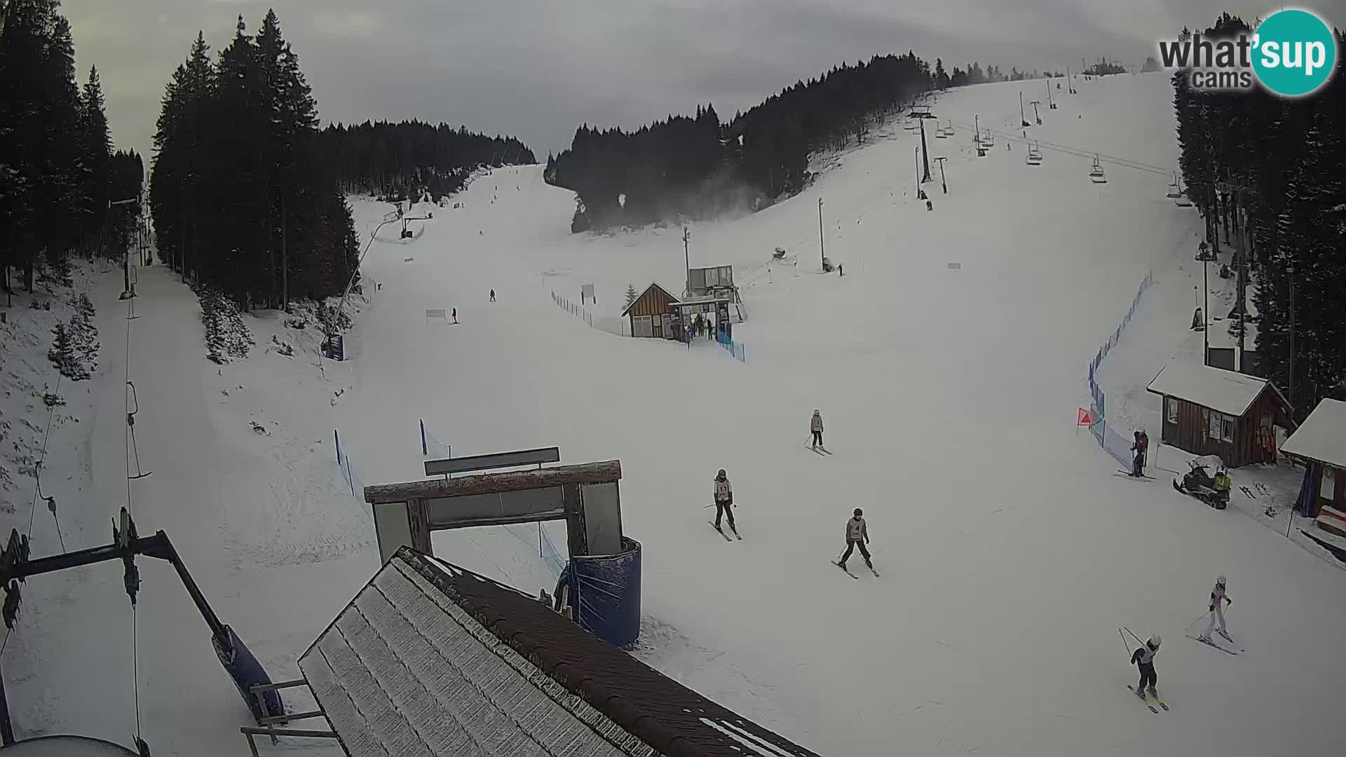 Rogla ski resort webcam Planja, Košuta, Jasa