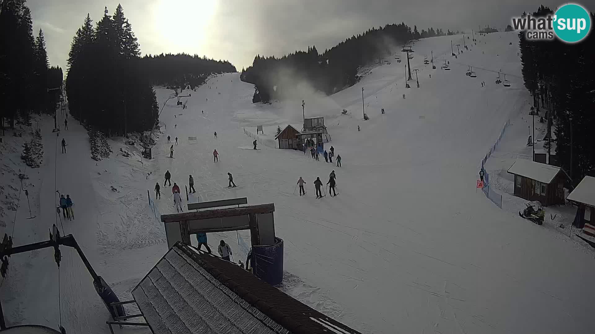 Rogla ski resort webcam Planja, Košuta, Jasa