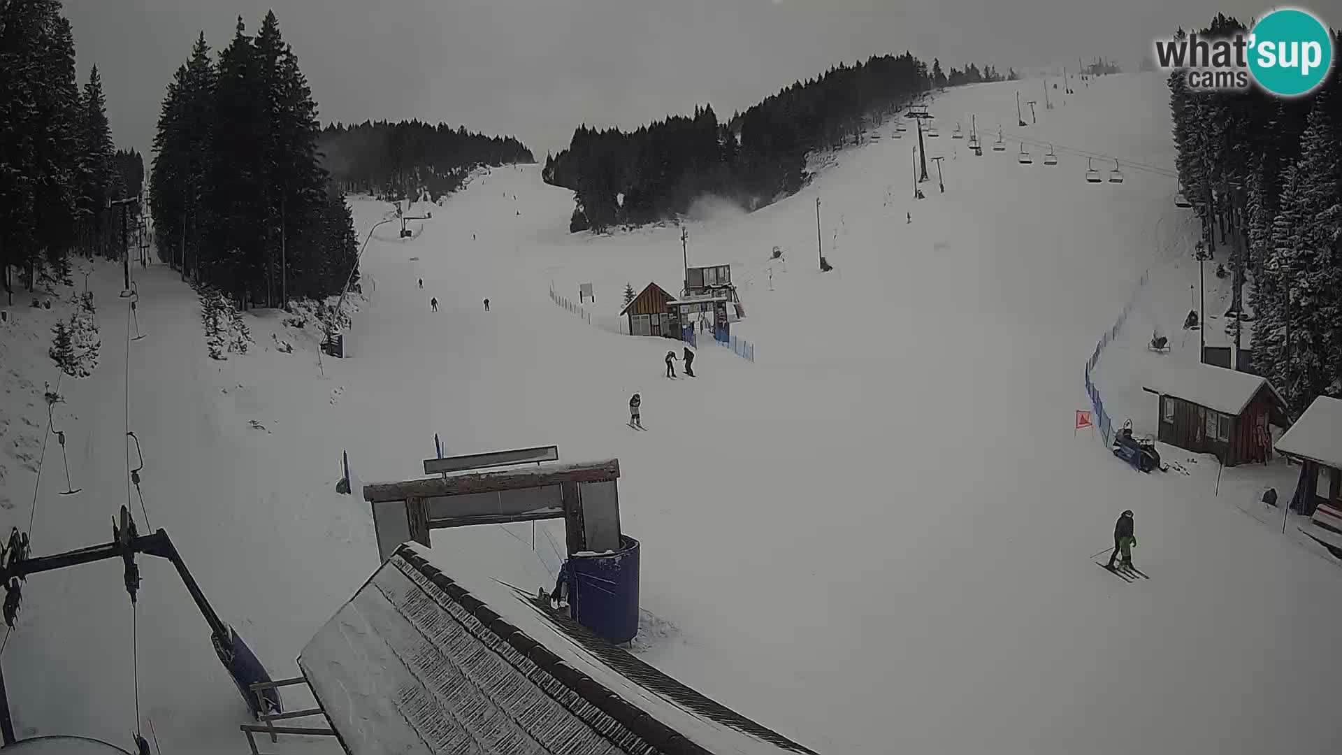 Rogla ski resort webcam Planja, Košuta, Jasa