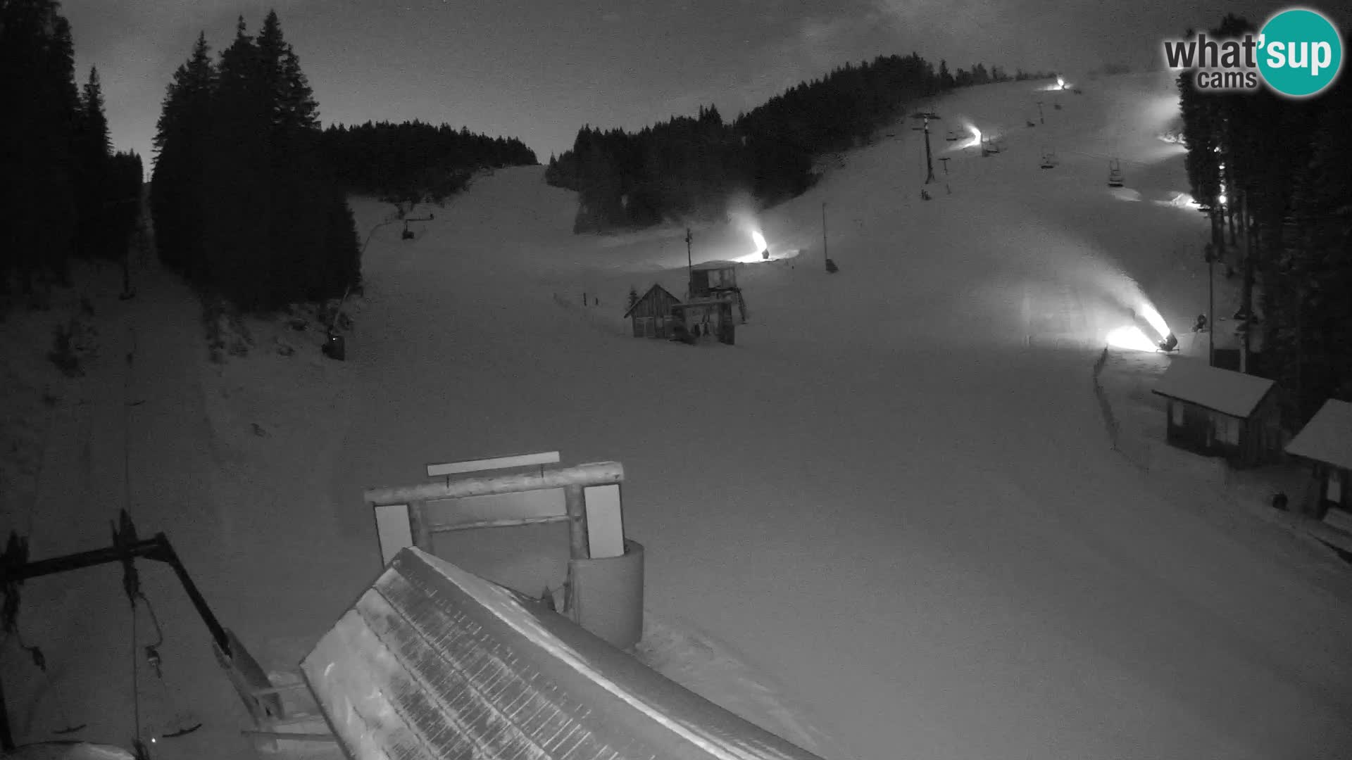 Rogla ski resort webcam Planja, Košuta, Jasa