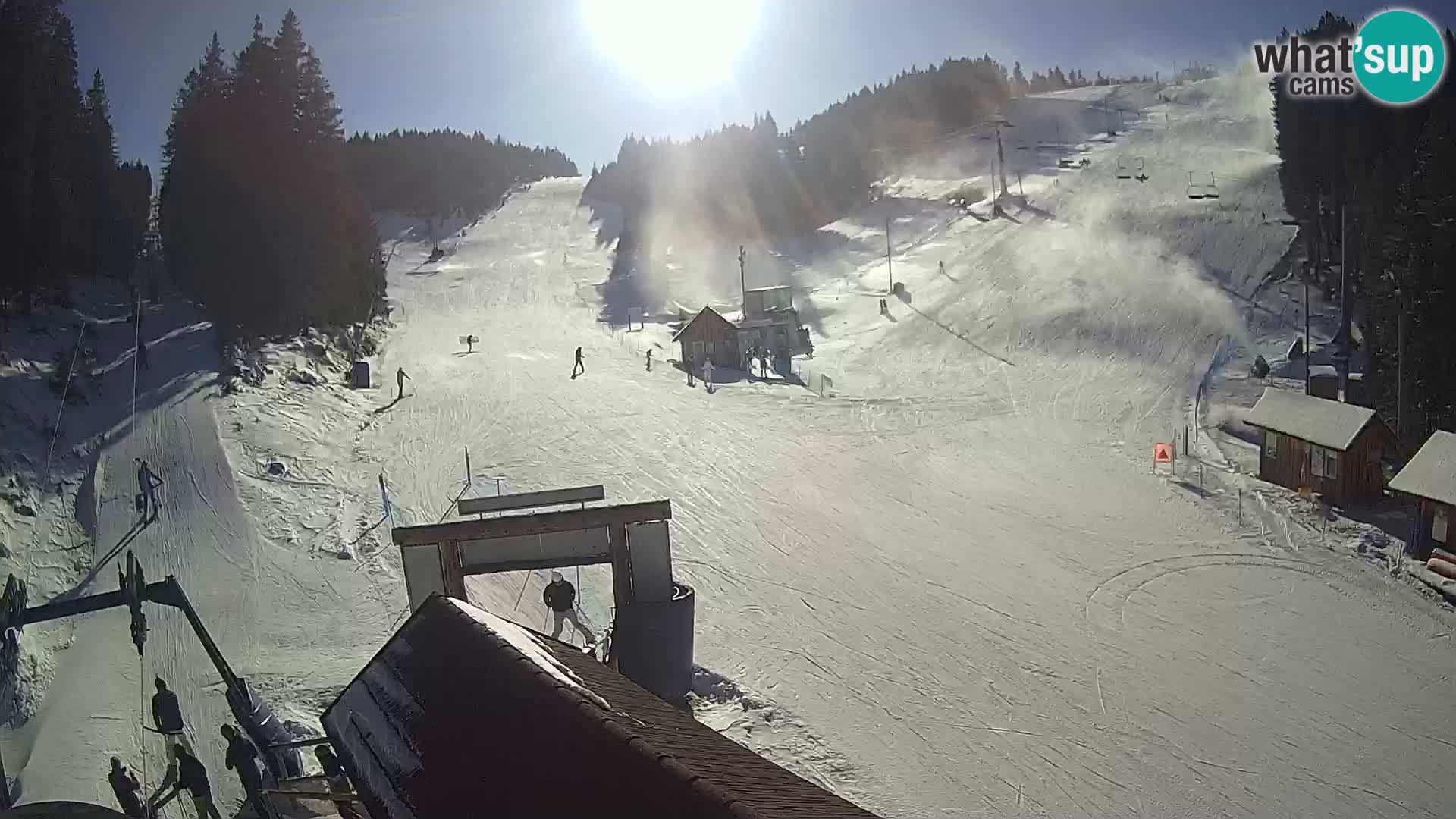 Rogla ski resort webcam Planja, Košuta, Jasa