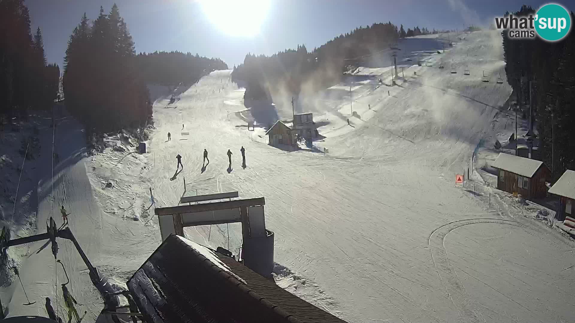 Rogla ski resort webcam Planja, Košuta, Jasa