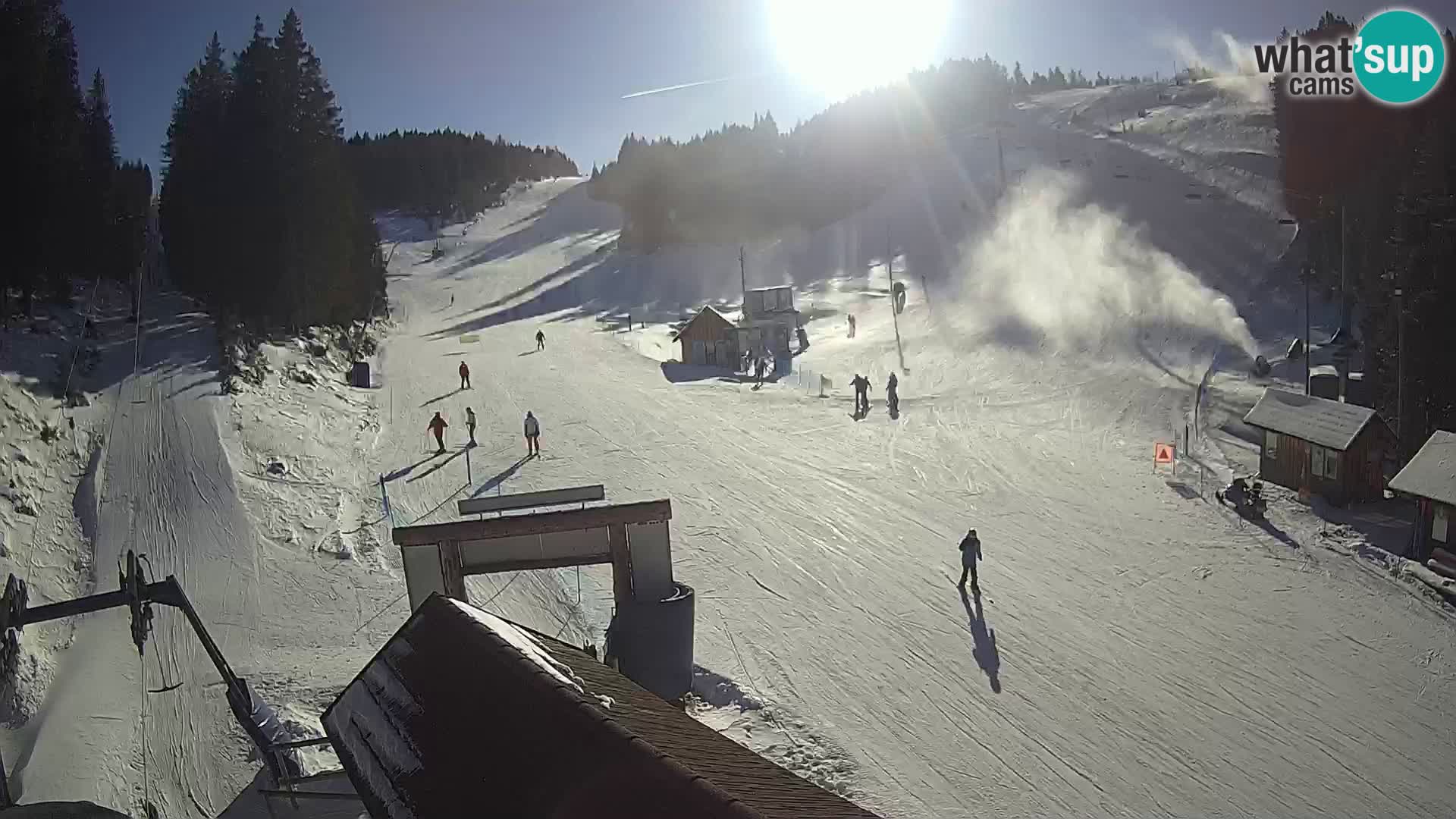 Rogla ski resort webcam Planja, Košuta, Jasa