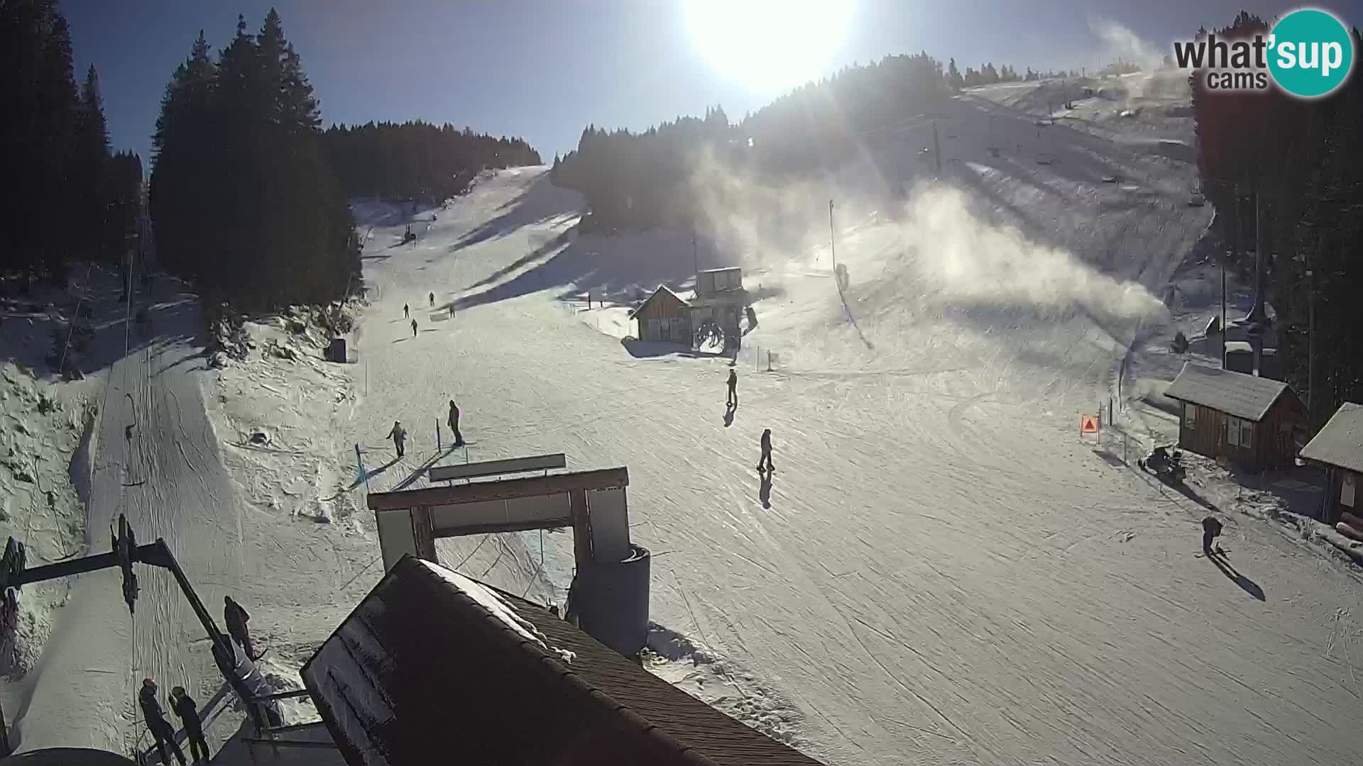 Rogla ski resort webcam Planja, Košuta, Jasa