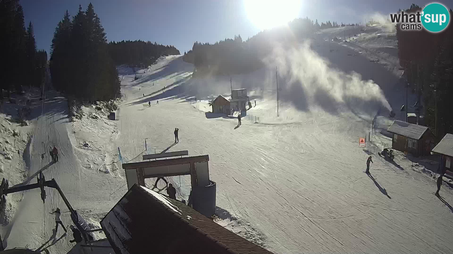 Rogla ski resort webcam Planja, Košuta, Jasa