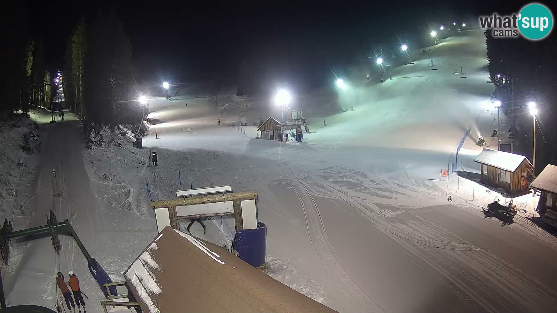 Rogla ski resort webcam Planja, Košuta, Jasa