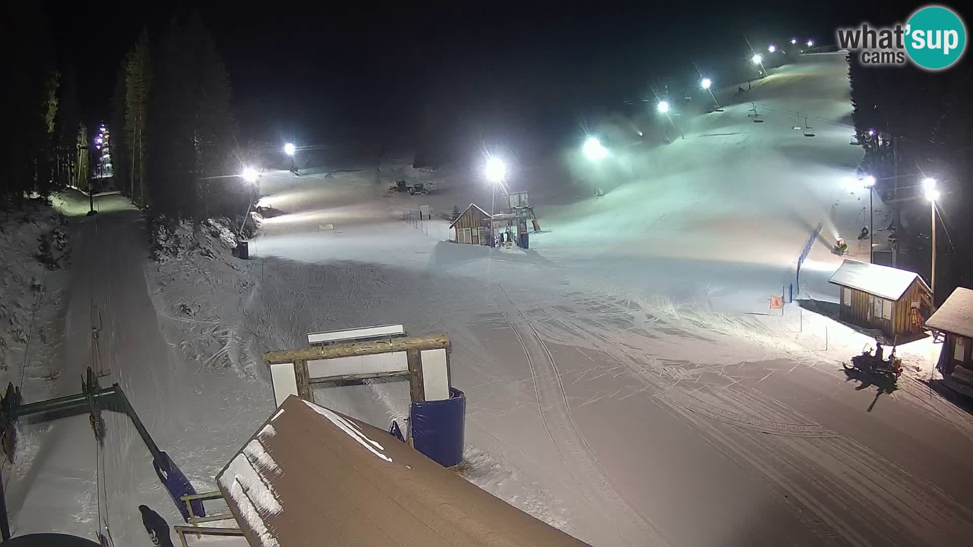 Rogla ski resort webcam Planja, Košuta, Jasa