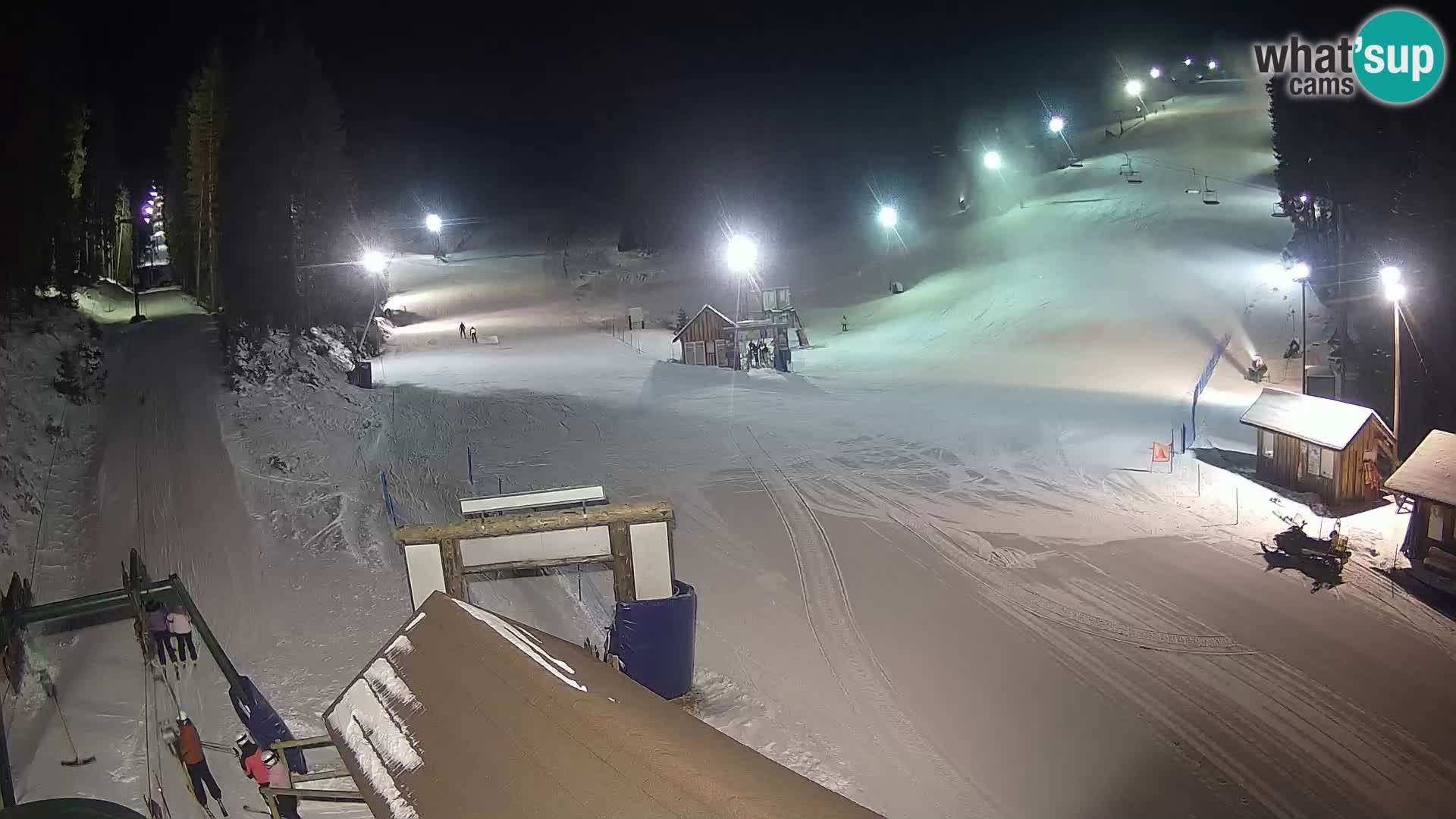 Rogla ski resort webcam Planja, Košuta, Jasa