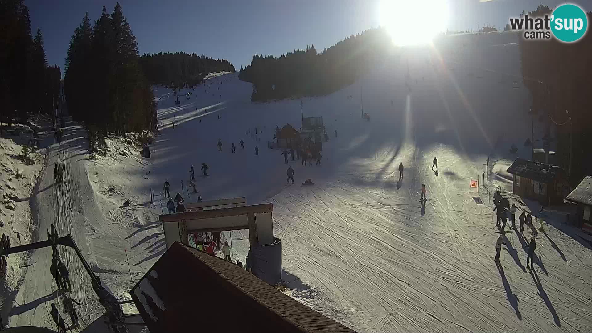 Rogla ski resort webcam Planja, Košuta, Jasa