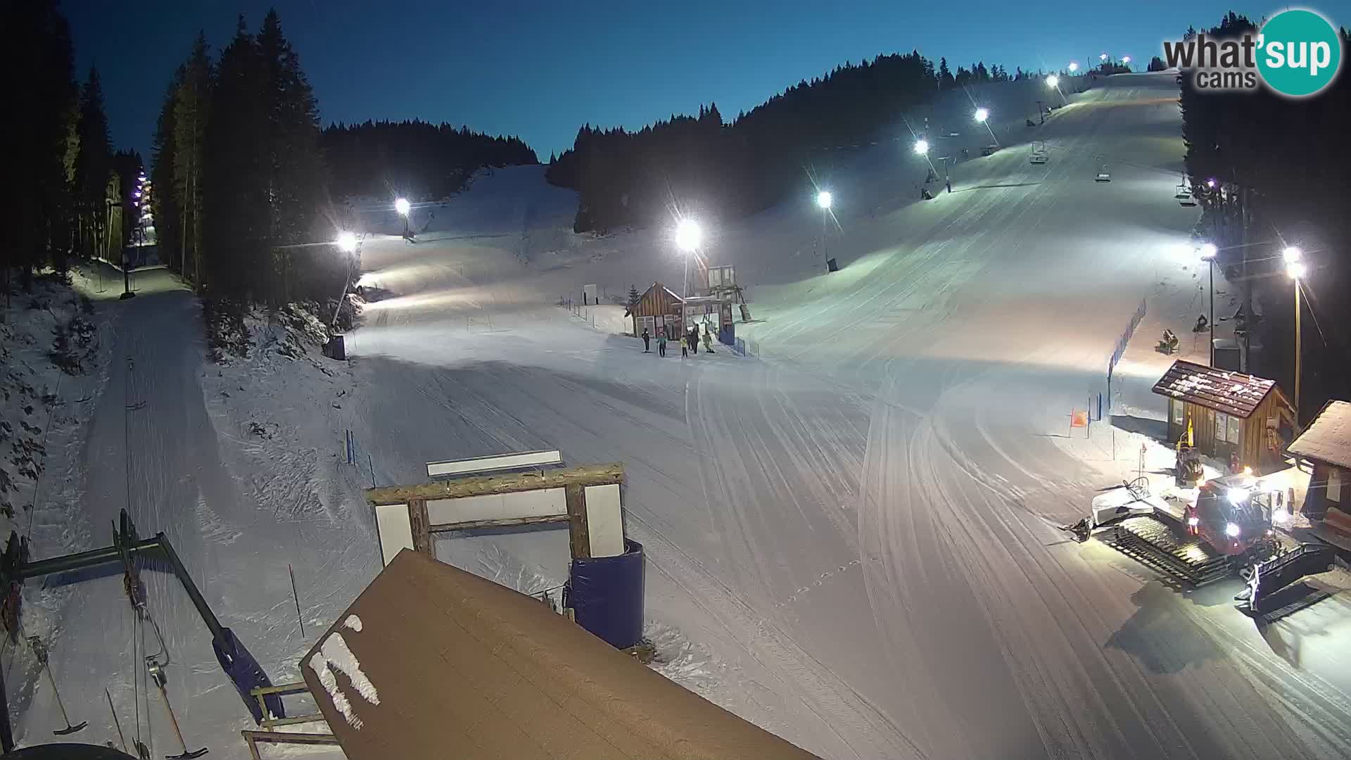 Rogla ski resort webcam Planja, Košuta, Jasa