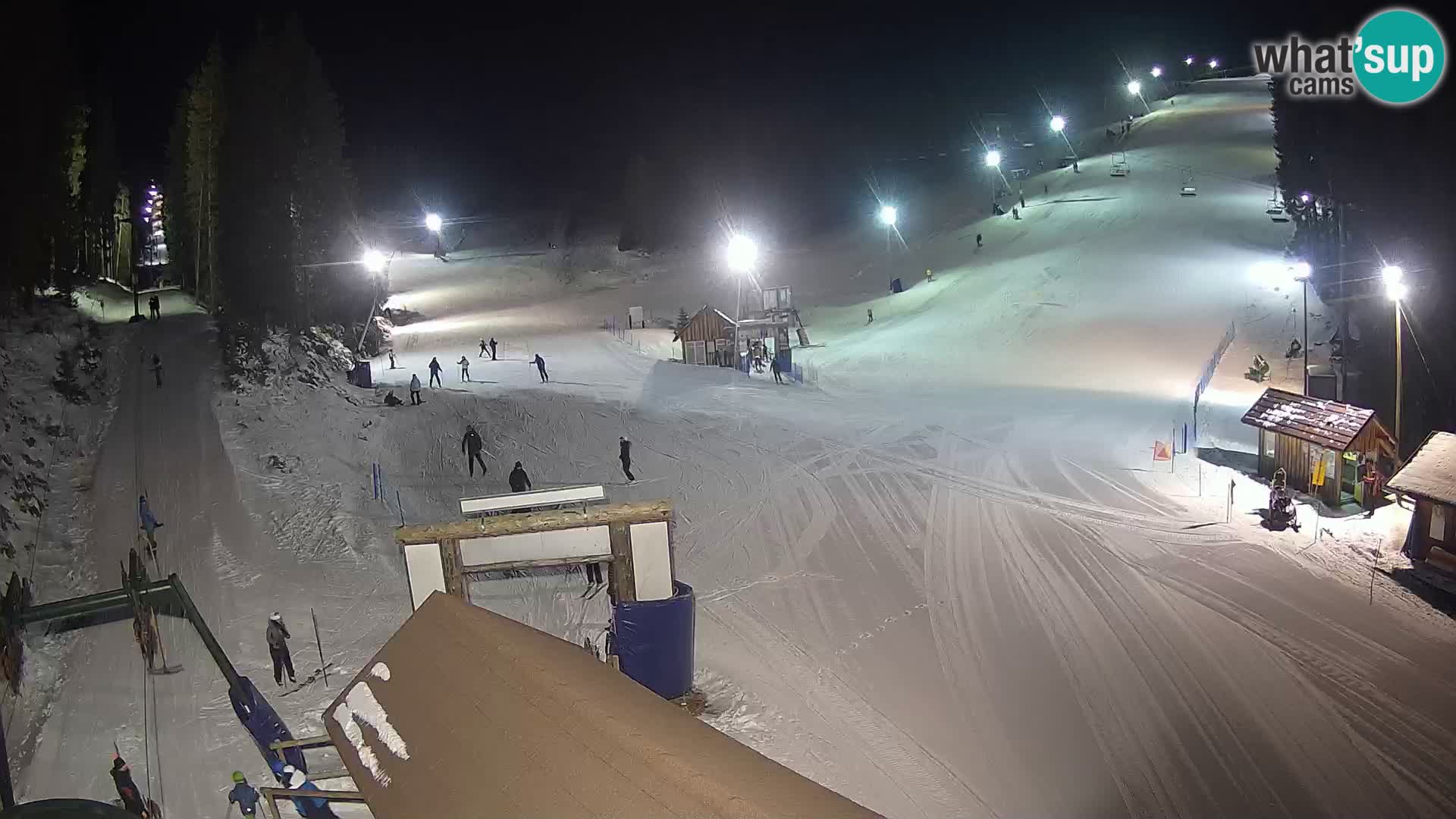 Rogla ski resort webcam Planja, Košuta, Jasa