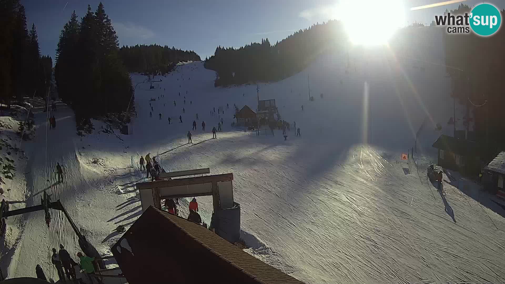 Rogla ski resort webcam Planja, Košuta, Jasa