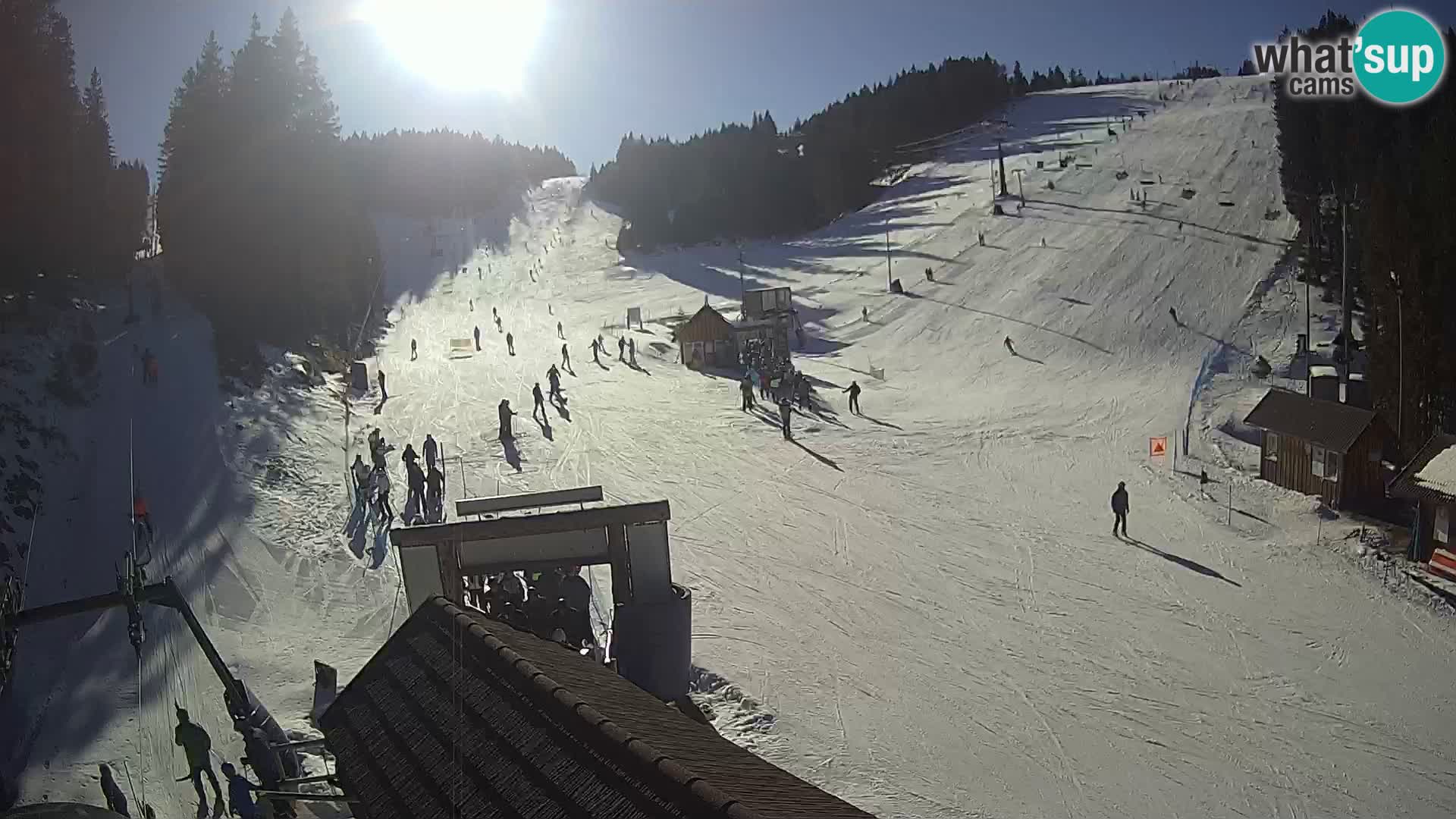 Rogla ski resort webcam Planja, Košuta, Jasa