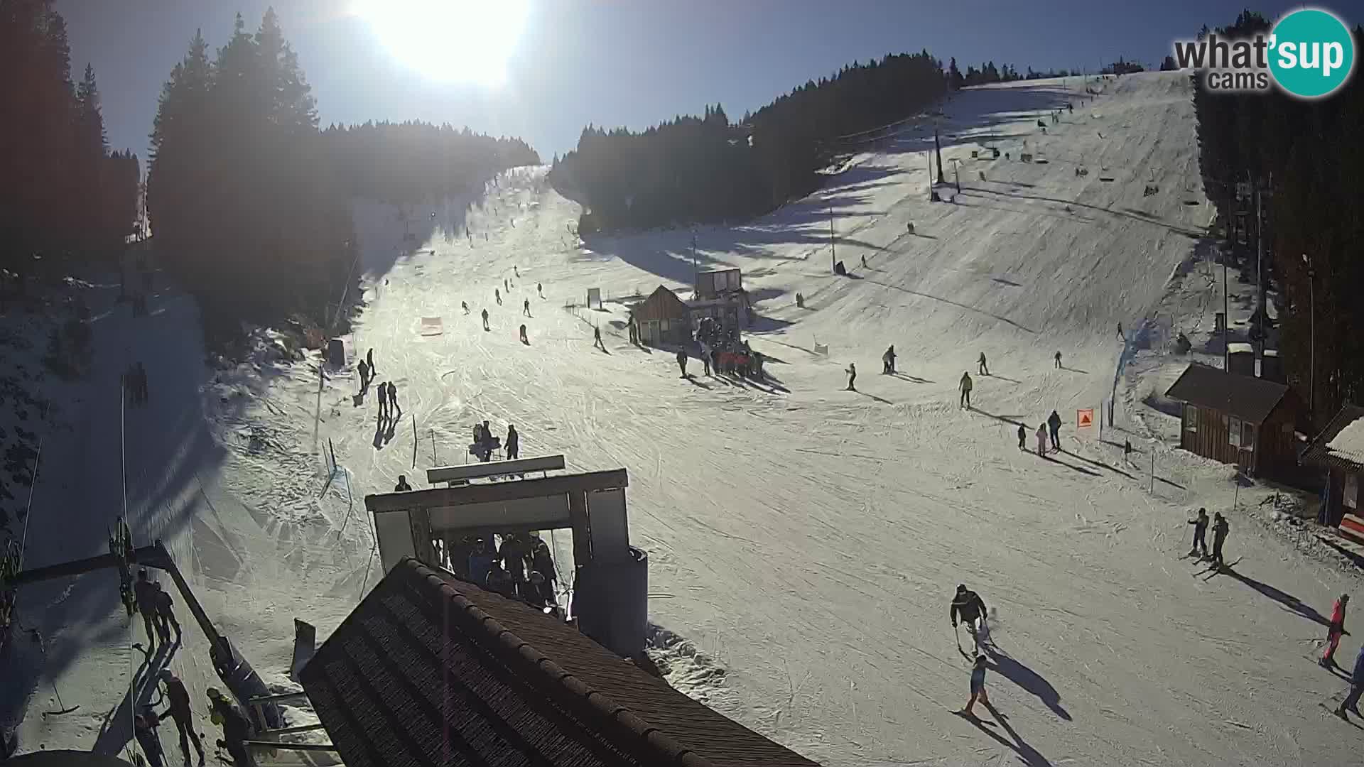 Rogla ski resort webcam Planja, Košuta, Jasa