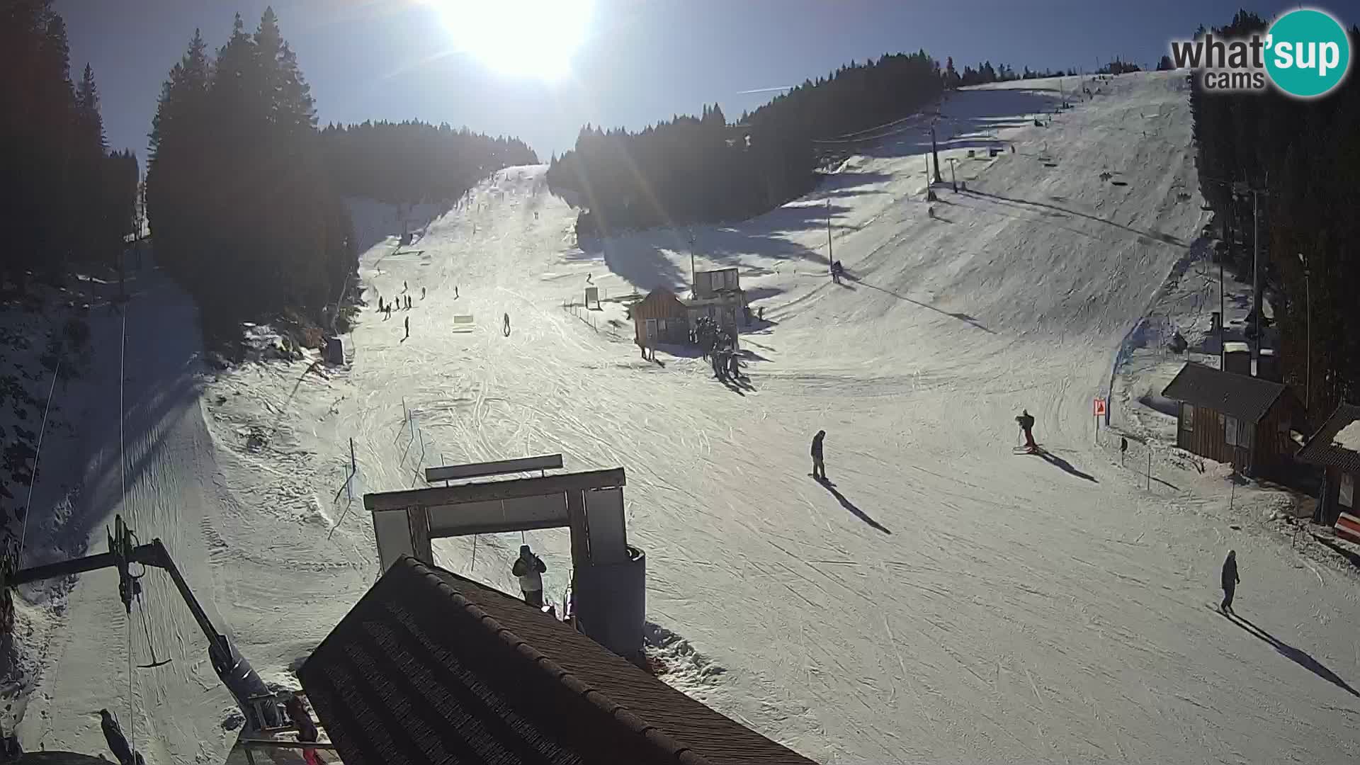 Rogla ski resort webcam Planja, Košuta, Jasa