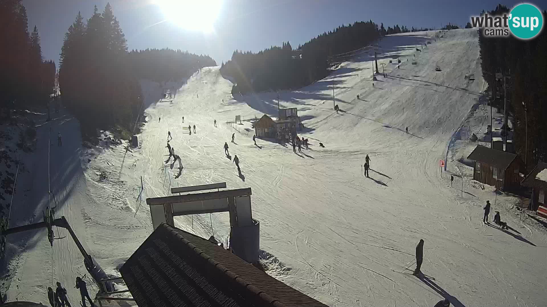 Rogla ski resort webcam Planja, Košuta, Jasa