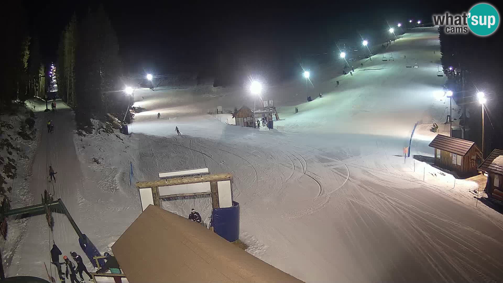 Rogla ski resort webcam Planja, Košuta, Jasa