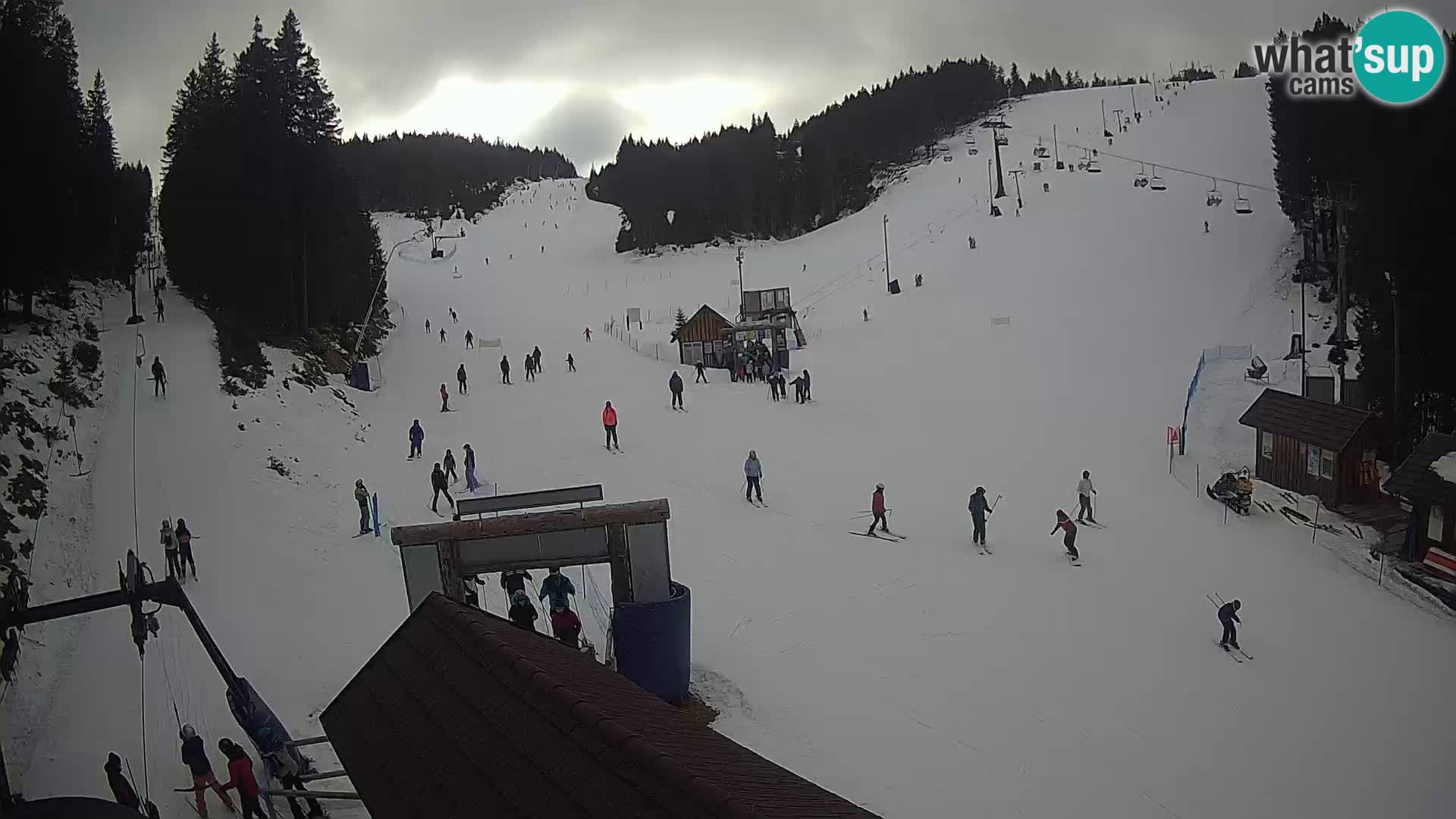 Rogla ski resort webcam Planja, Košuta, Jasa