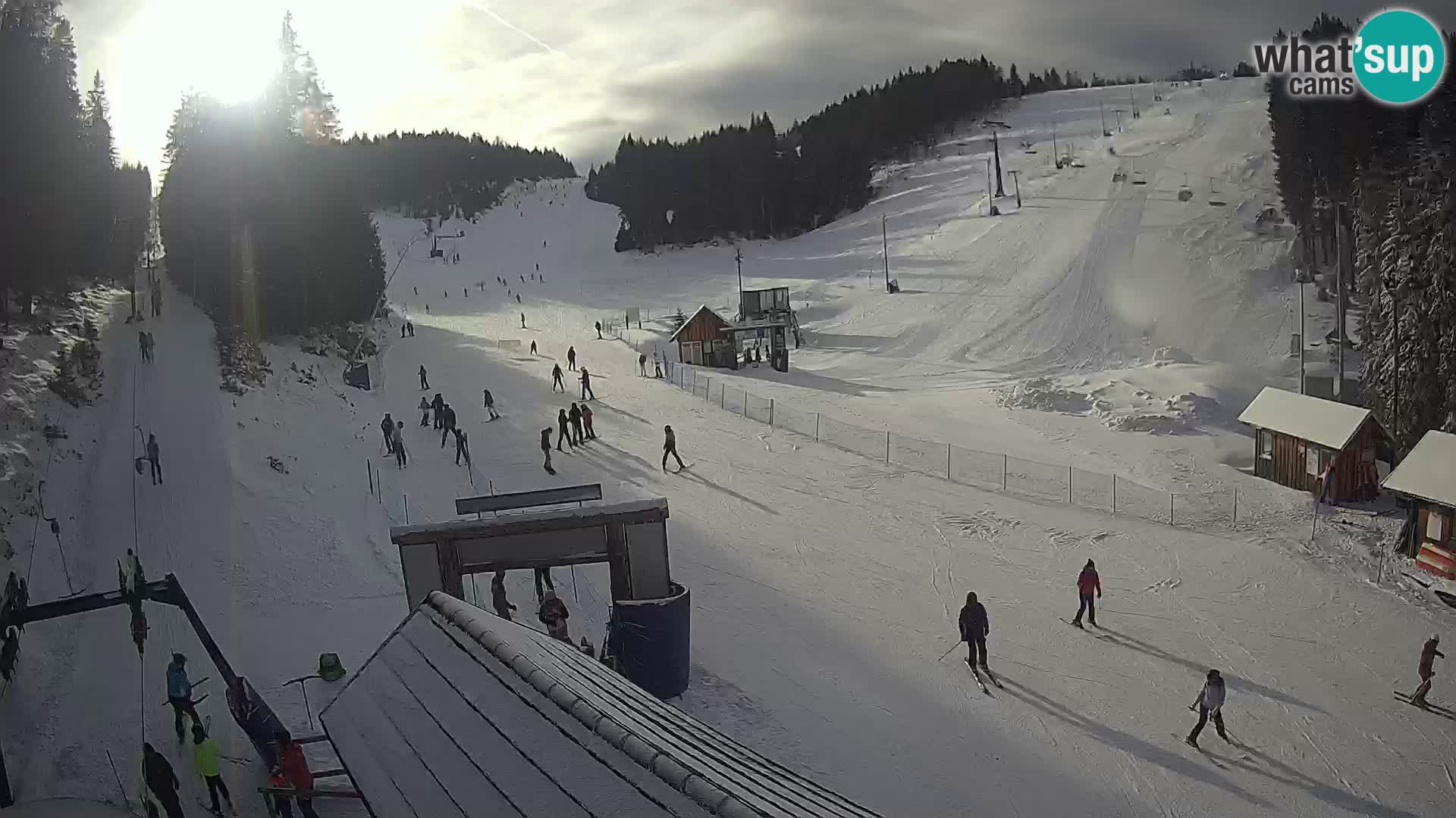 Rogla ski resort webcam Planja, Košuta, Jasa