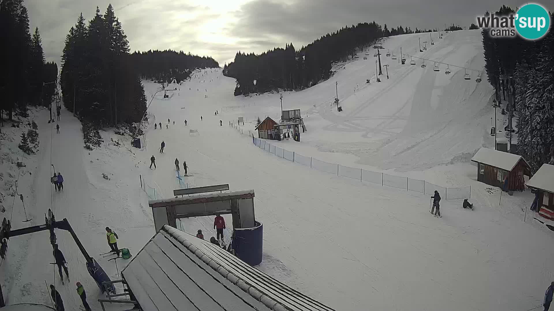 Rogla ski resort webcam Planja, Košuta, Jasa