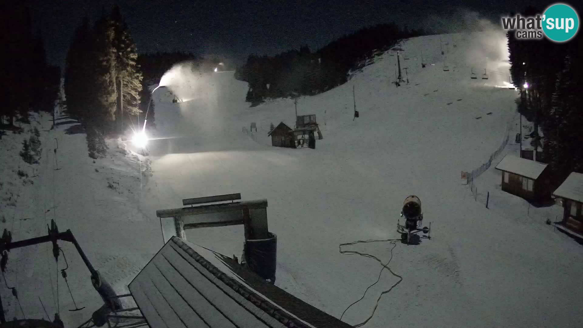 Rogla ski resort webcam Planja, Košuta, Jasa