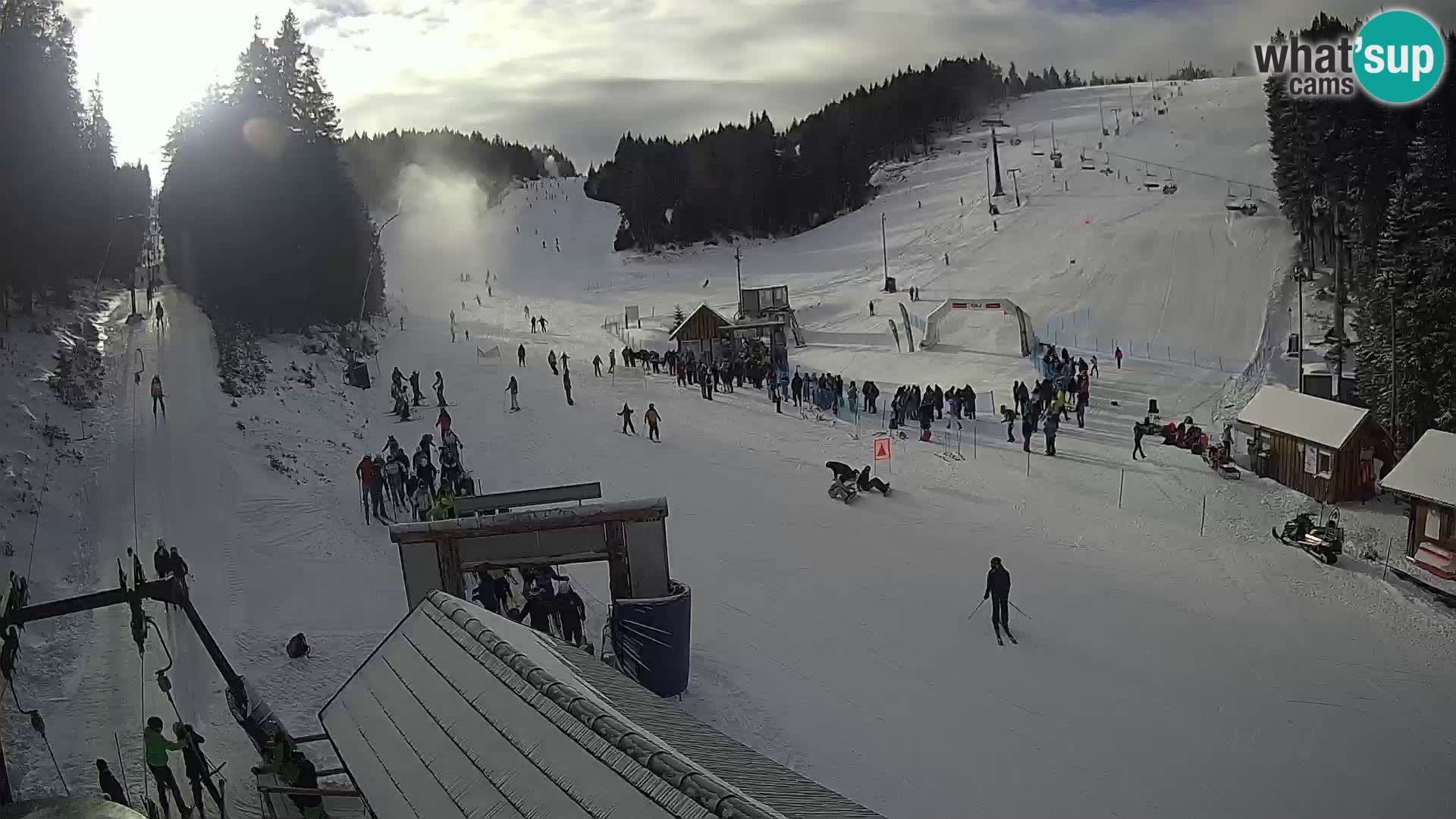 Rogla ski resort webcam Planja, Košuta, Jasa