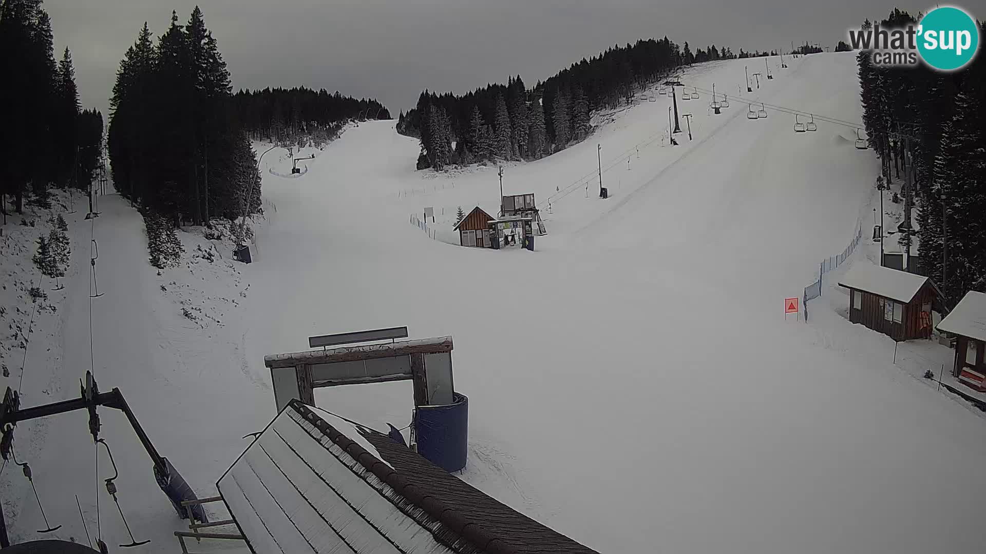 Rogla ski resort webcam Planja, Košuta, Jasa