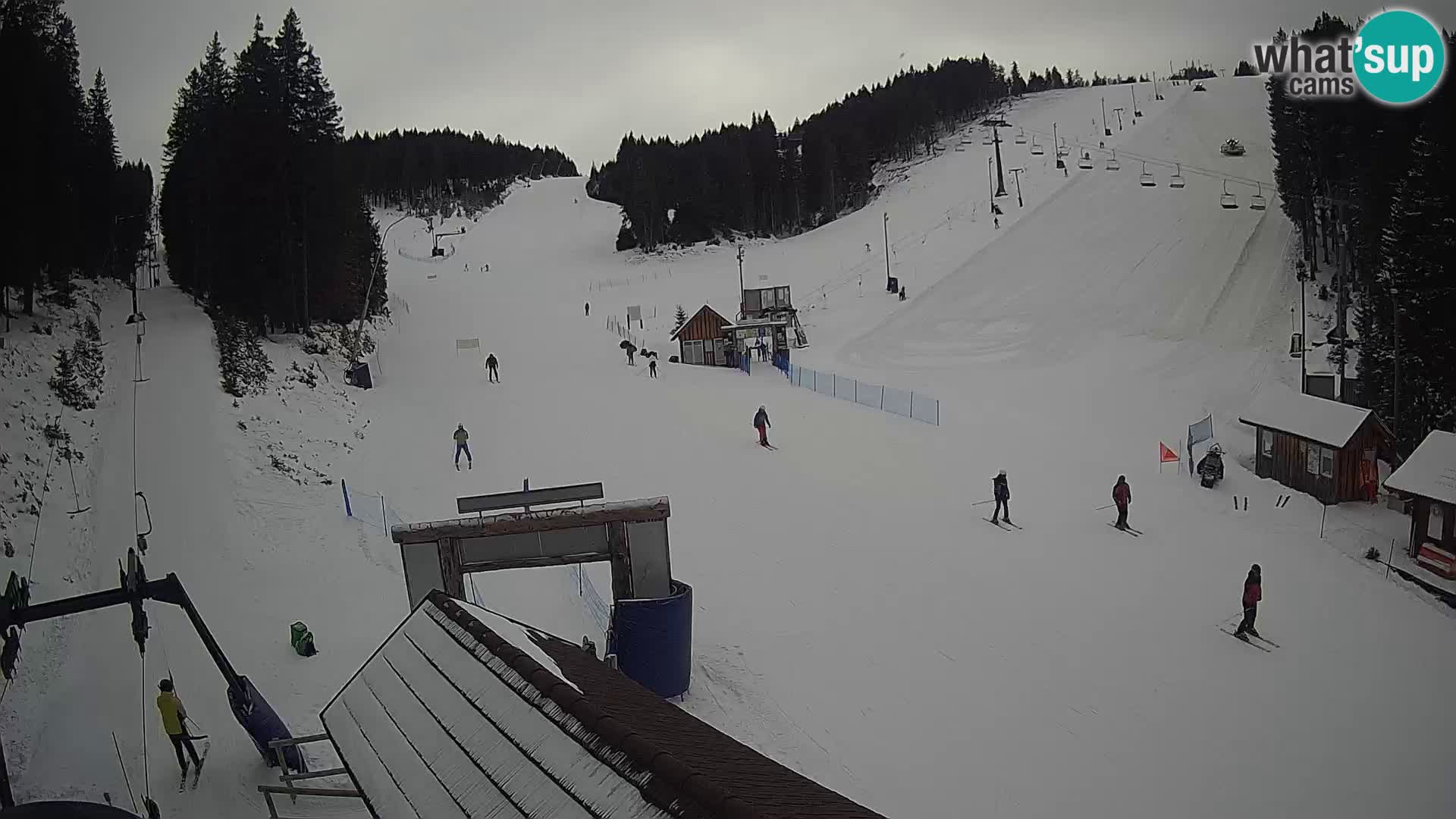 Rogla ski resort webcam Planja, Košuta, Jasa