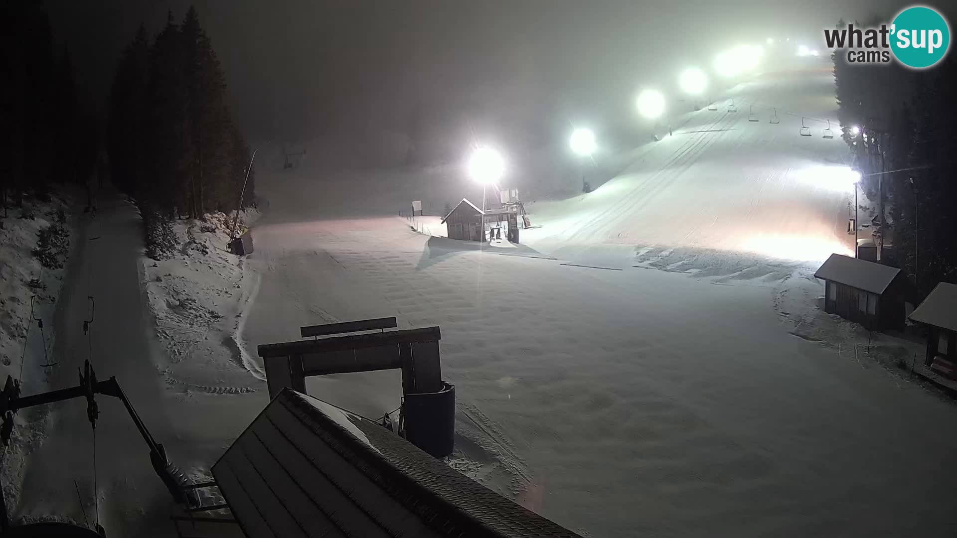 Rogla ski resort webcam Planja, Košuta, Jasa