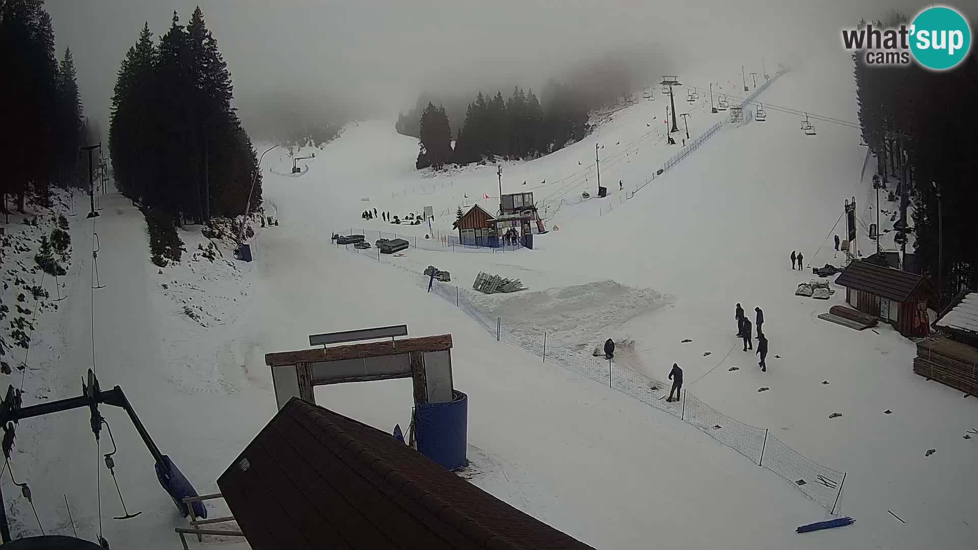 Rogla ski resort webcam Planja, Košuta, Jasa