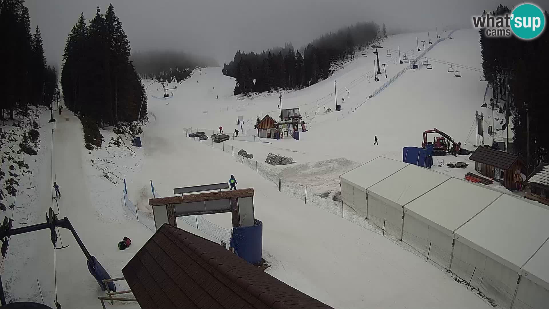 Rogla ski resort webcam Planja, Košuta, Jasa