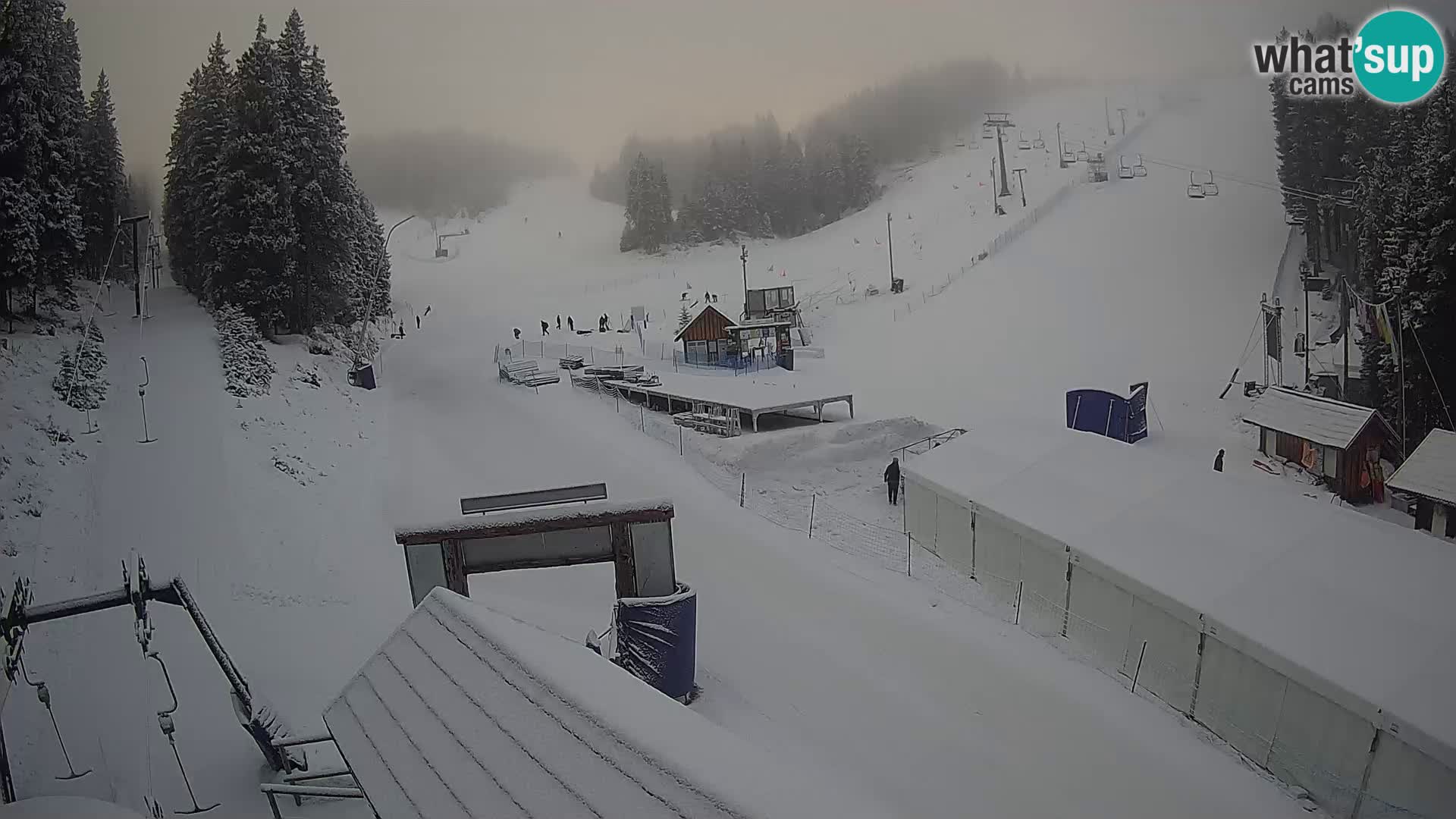 Rogla ski resort webcam Planja, Košuta, Jasa