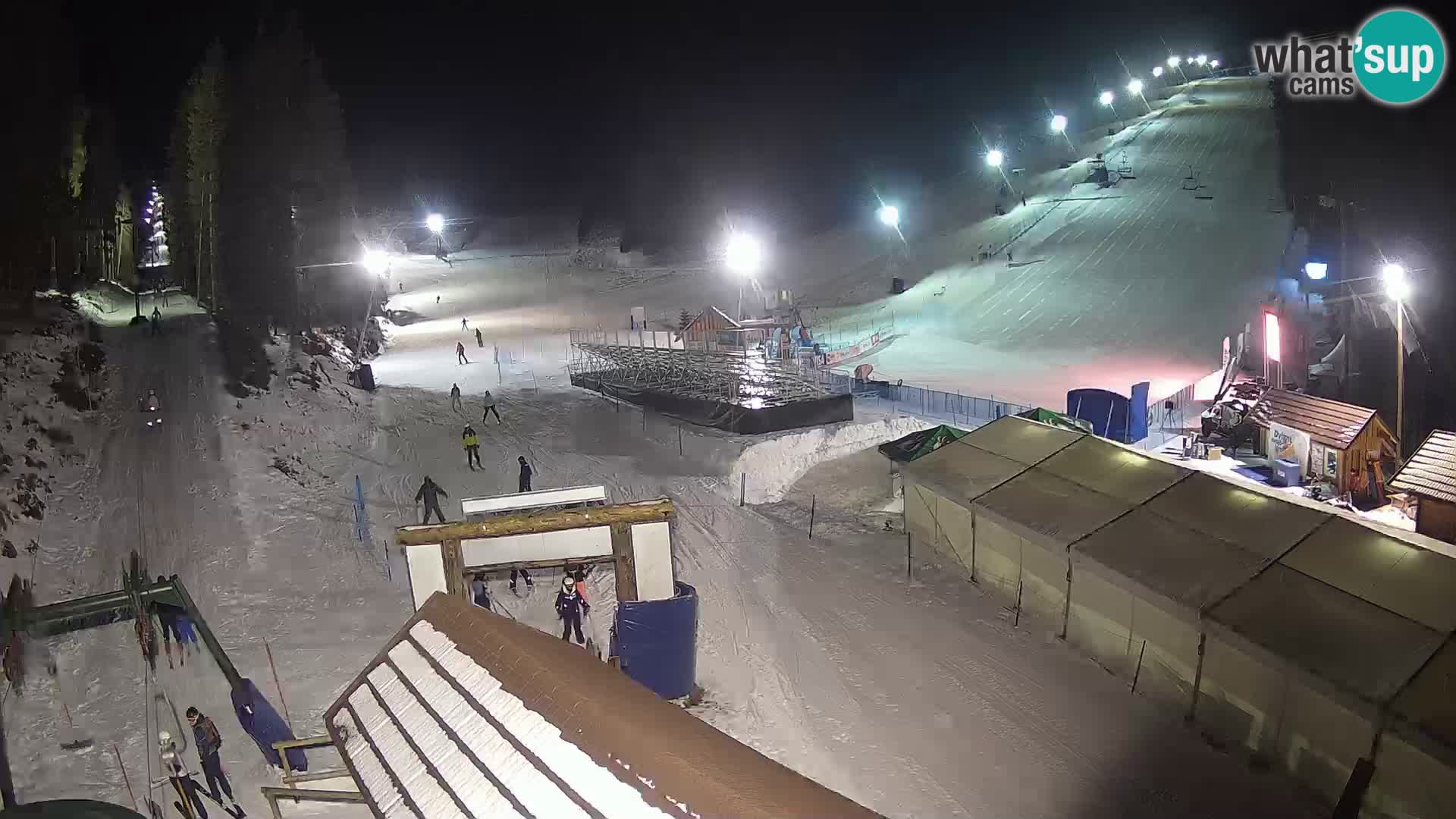 Rogla ski resort webcam Planja, Košuta, Jasa